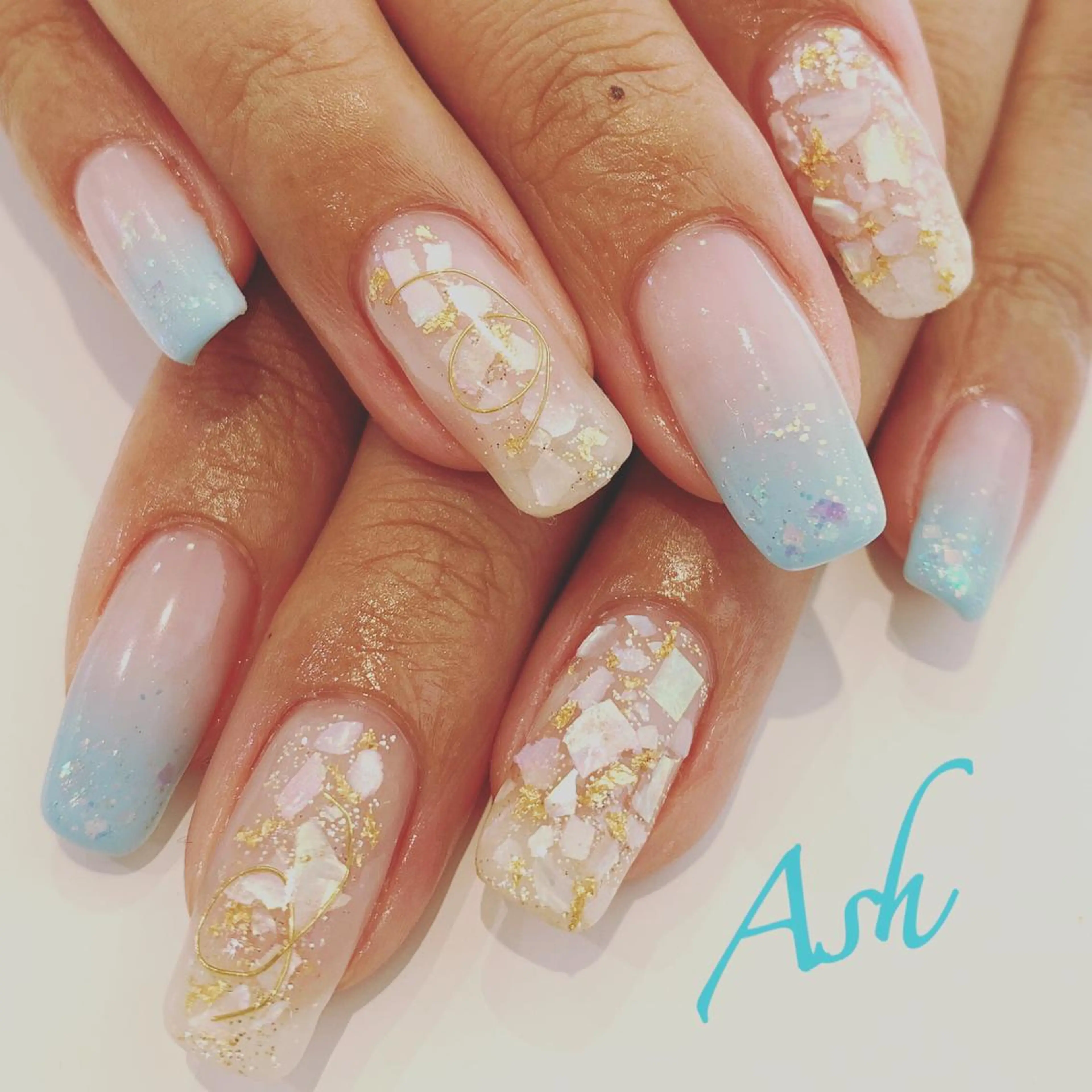 ネイル 🩵NORIKO 上品ネイルが得意🩵のネイルデザイン