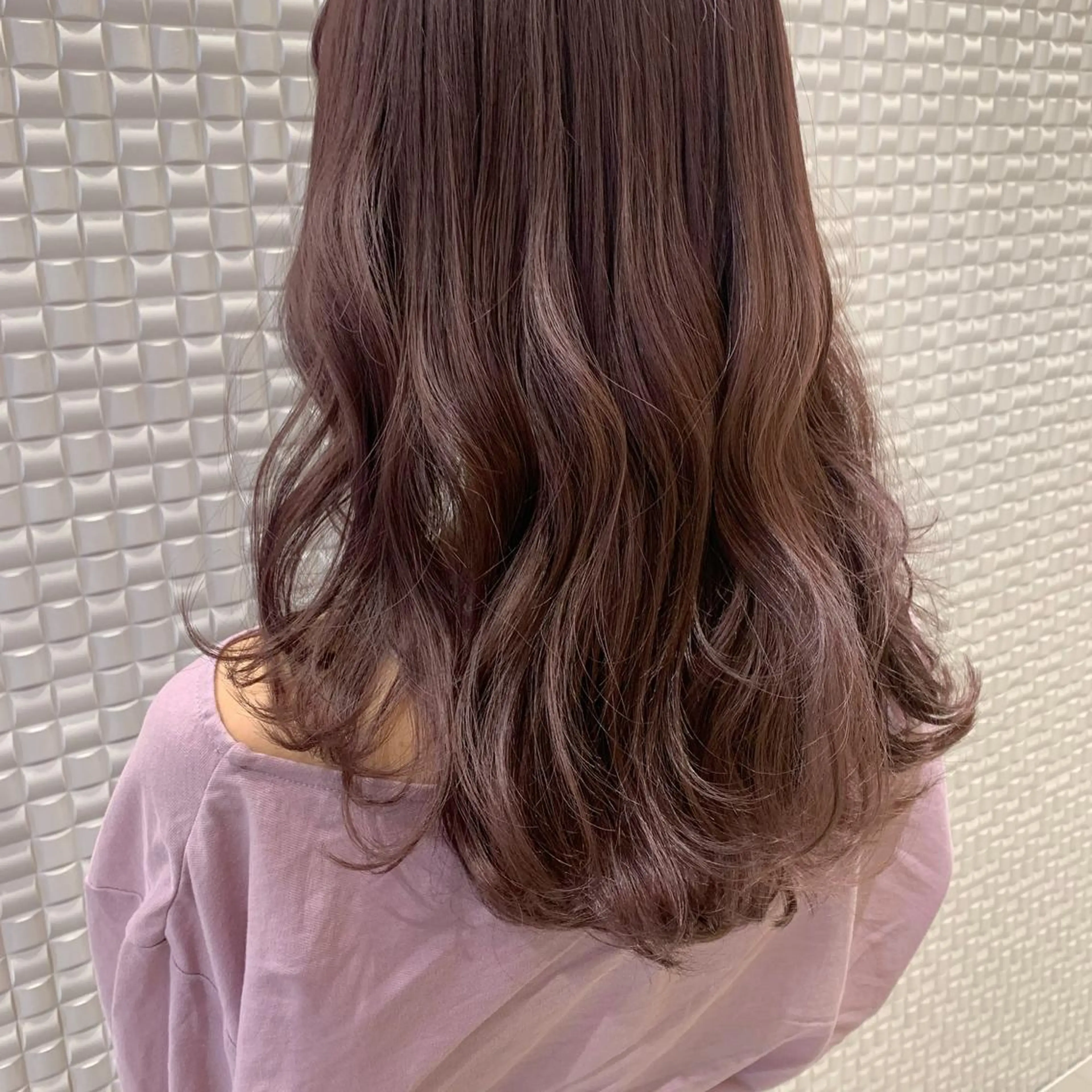 セミロング カラー ピンクカラー GO TODAY SHAiRE SALON所属・𝒢𝒾𝓇𝓁𝓎 ⑅　𝓎𝓊𝓀𝒶のヘアスタイル