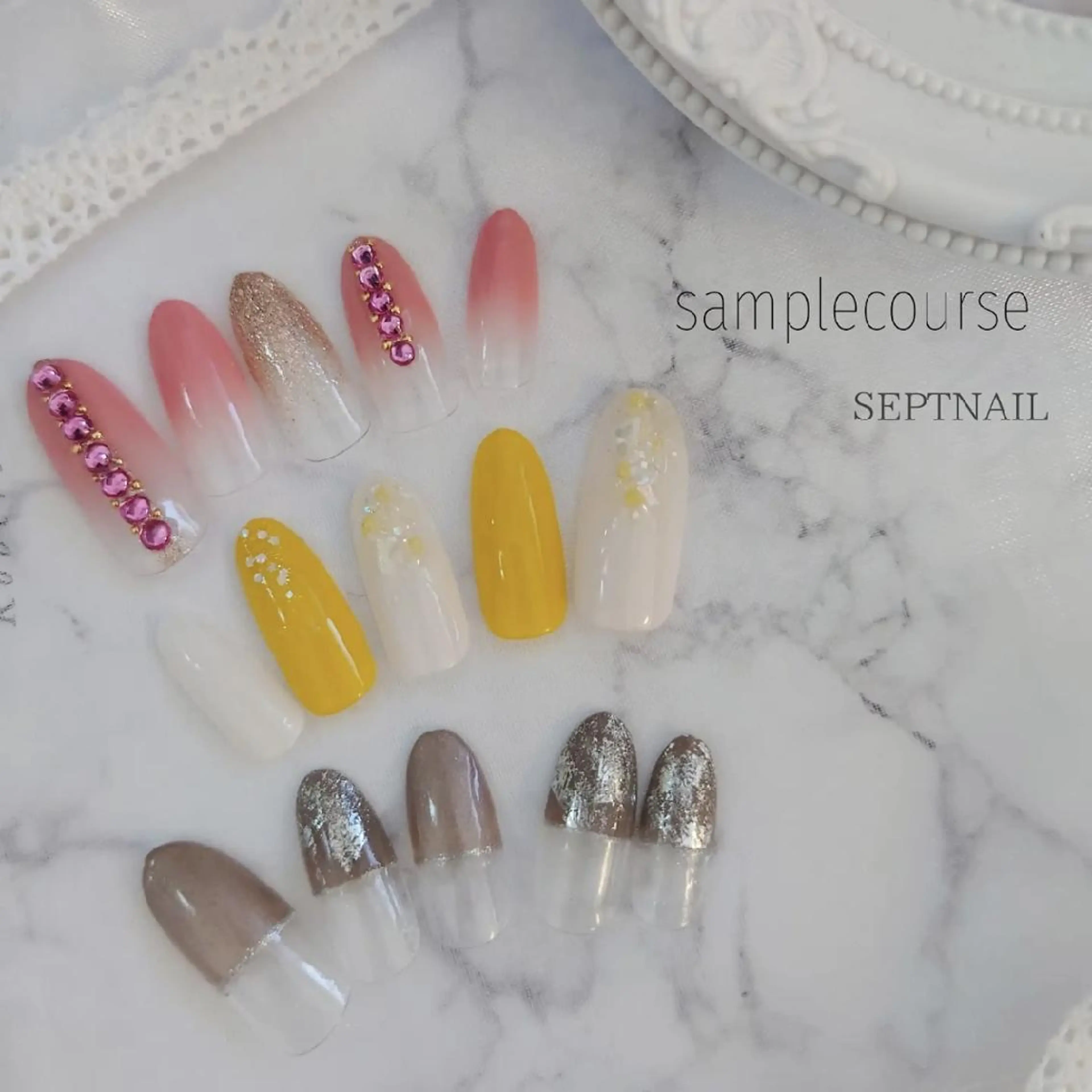 ネイル SEPTNAIL 中澤のネイルデザイン