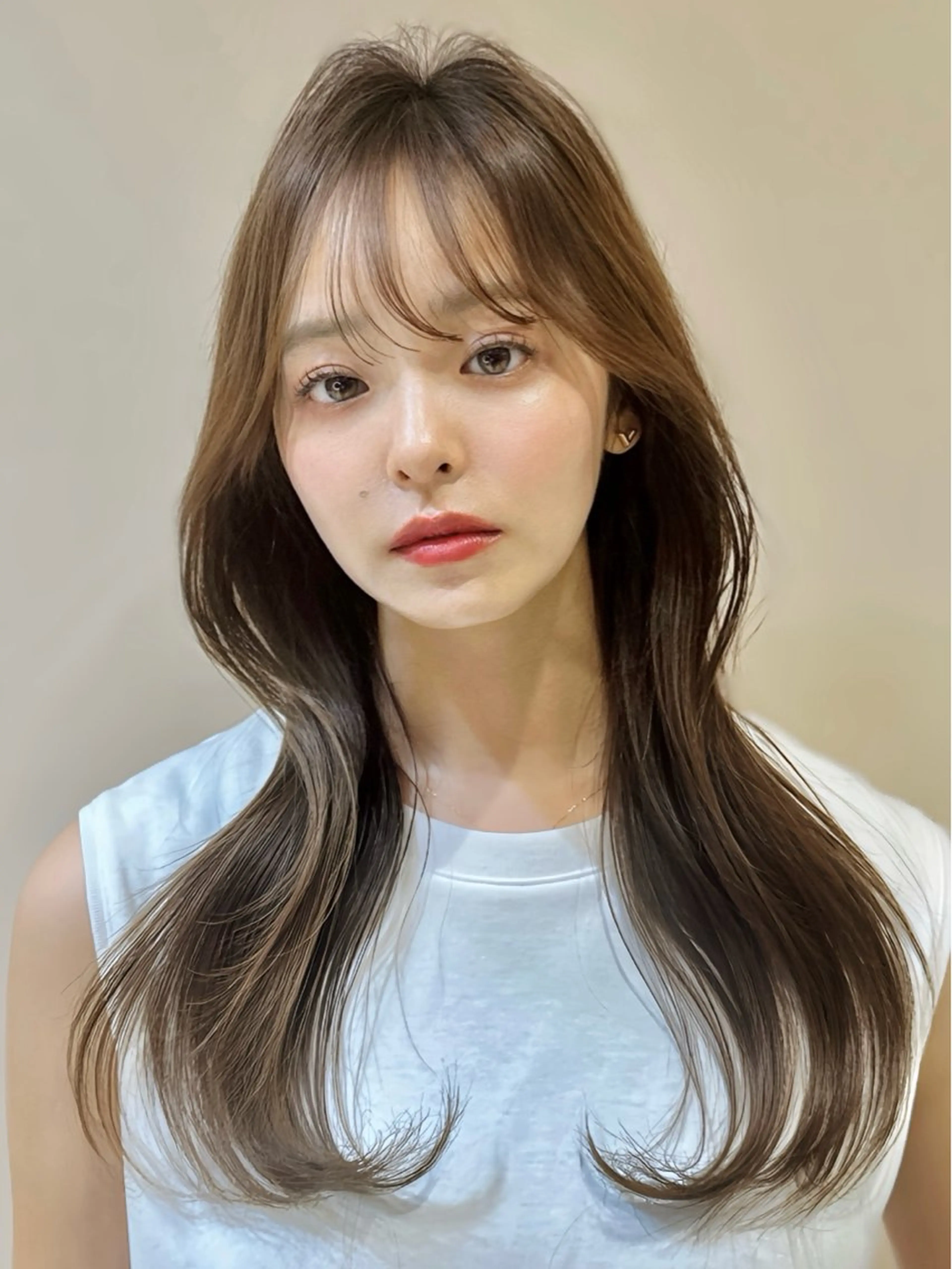 ロング 韓国ヘア/前髪/ 髪質改善/おばかんのヘアスタイル