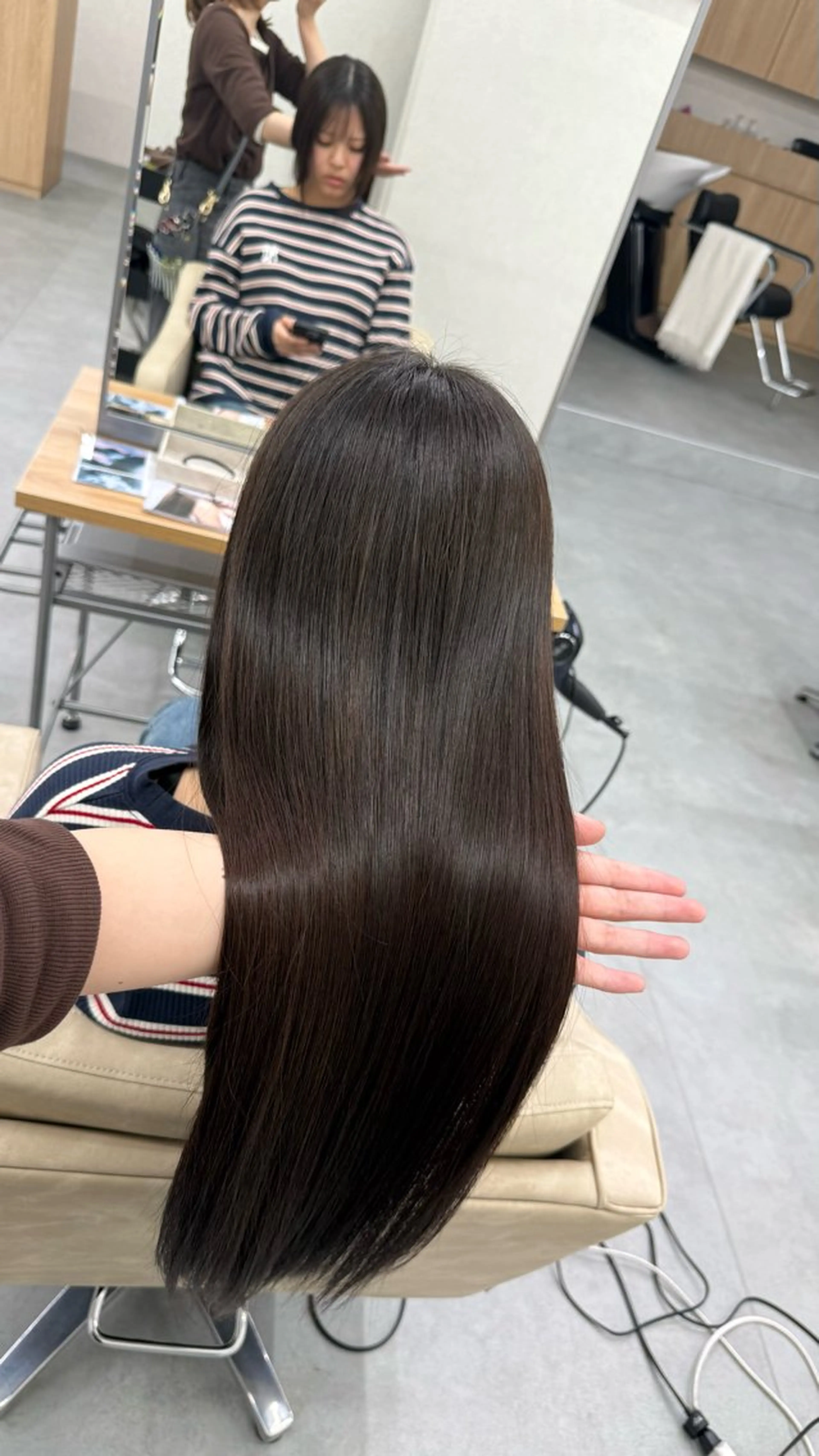 ロング 髪質改善 トリートメント ヘアカラー トリートメント el.hair maison所属・浅見 茉美のヘアスタイル