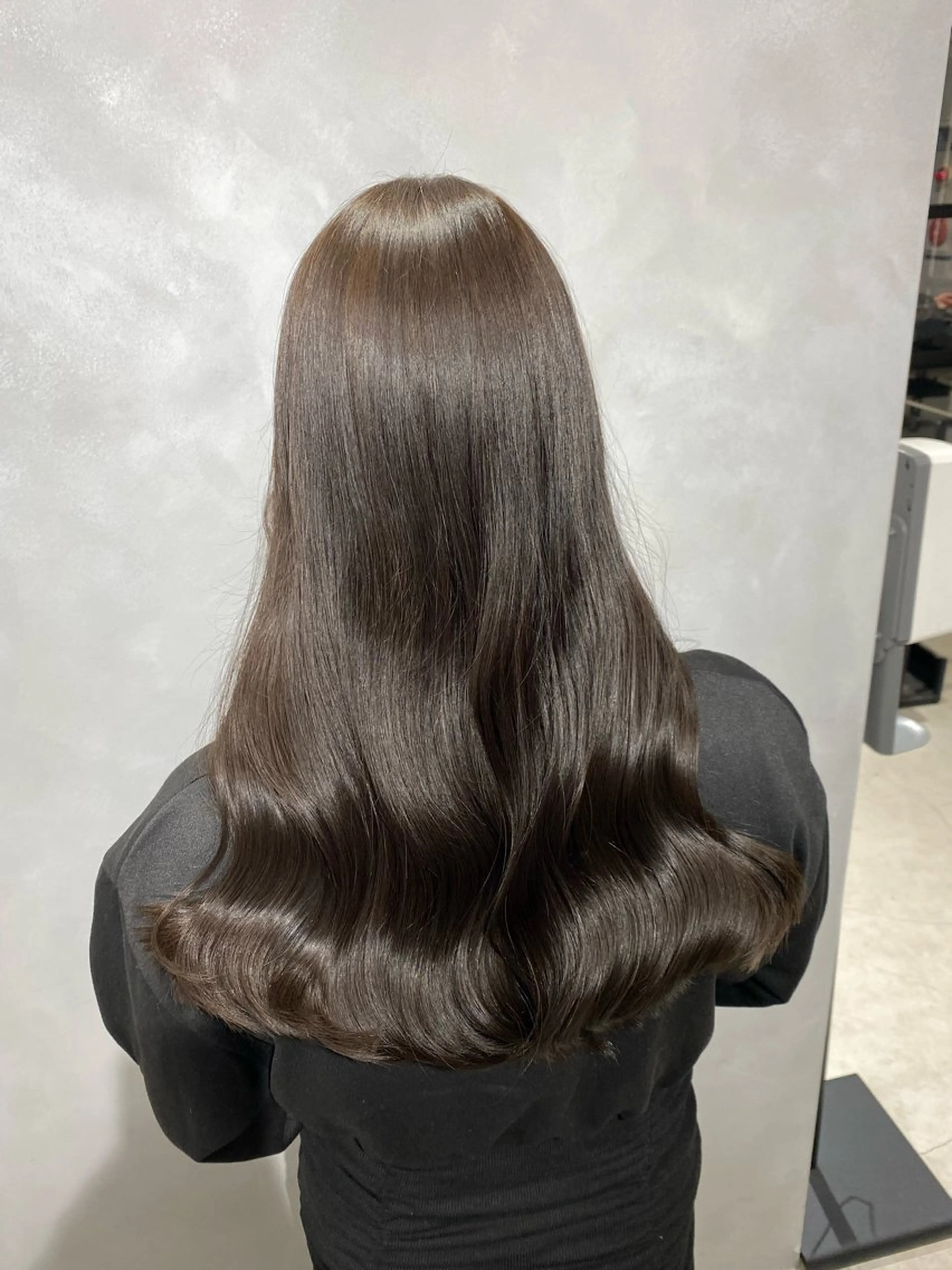 ロング カラー ブリーチ ブリーチなしカラー ブリーチモデル募集中 ゆな🎀のヘアスタイル