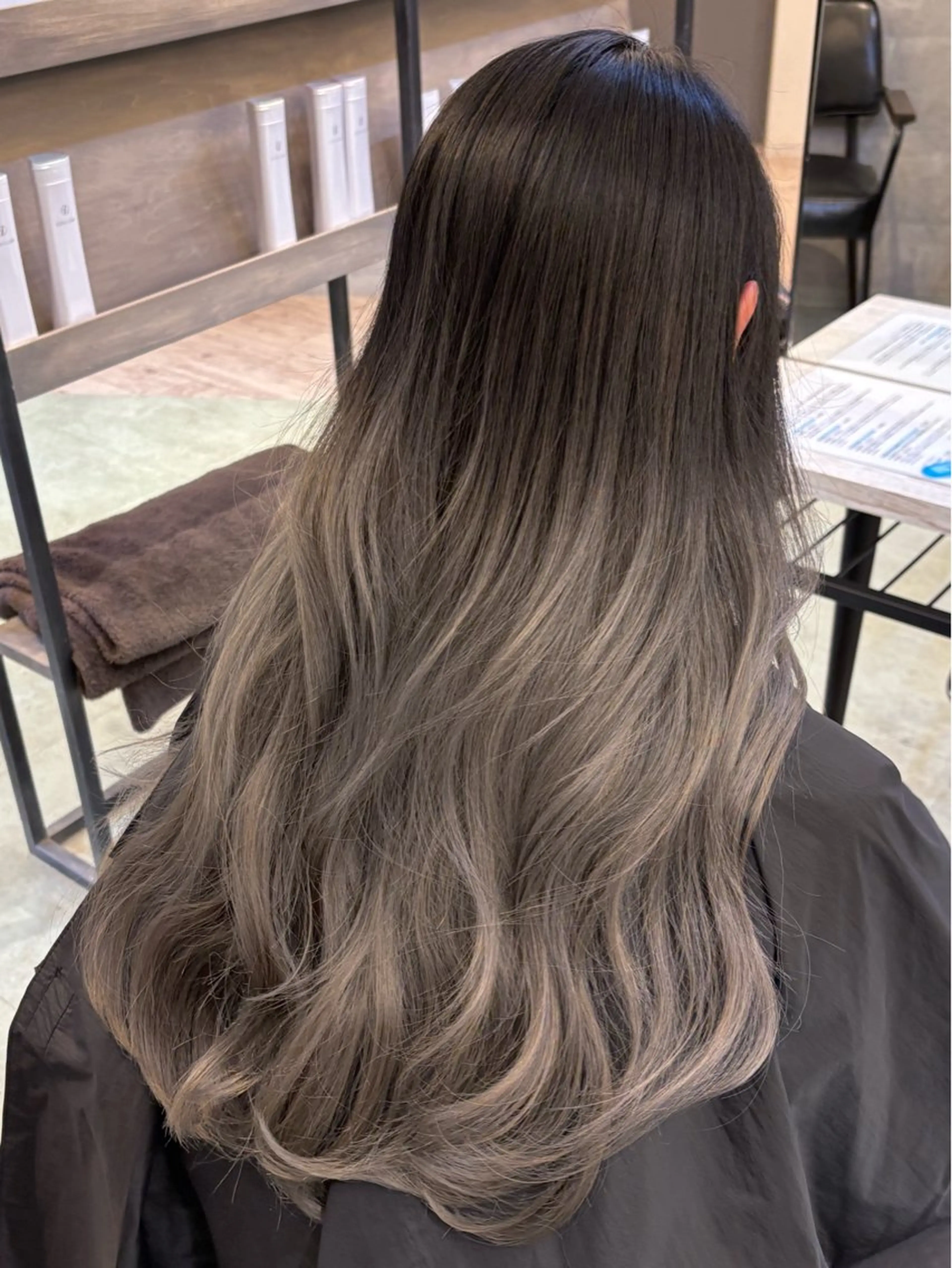 ロング ヘアカラー ケアブリーチ🌟 ♢WATARU♢のヘアスタイル