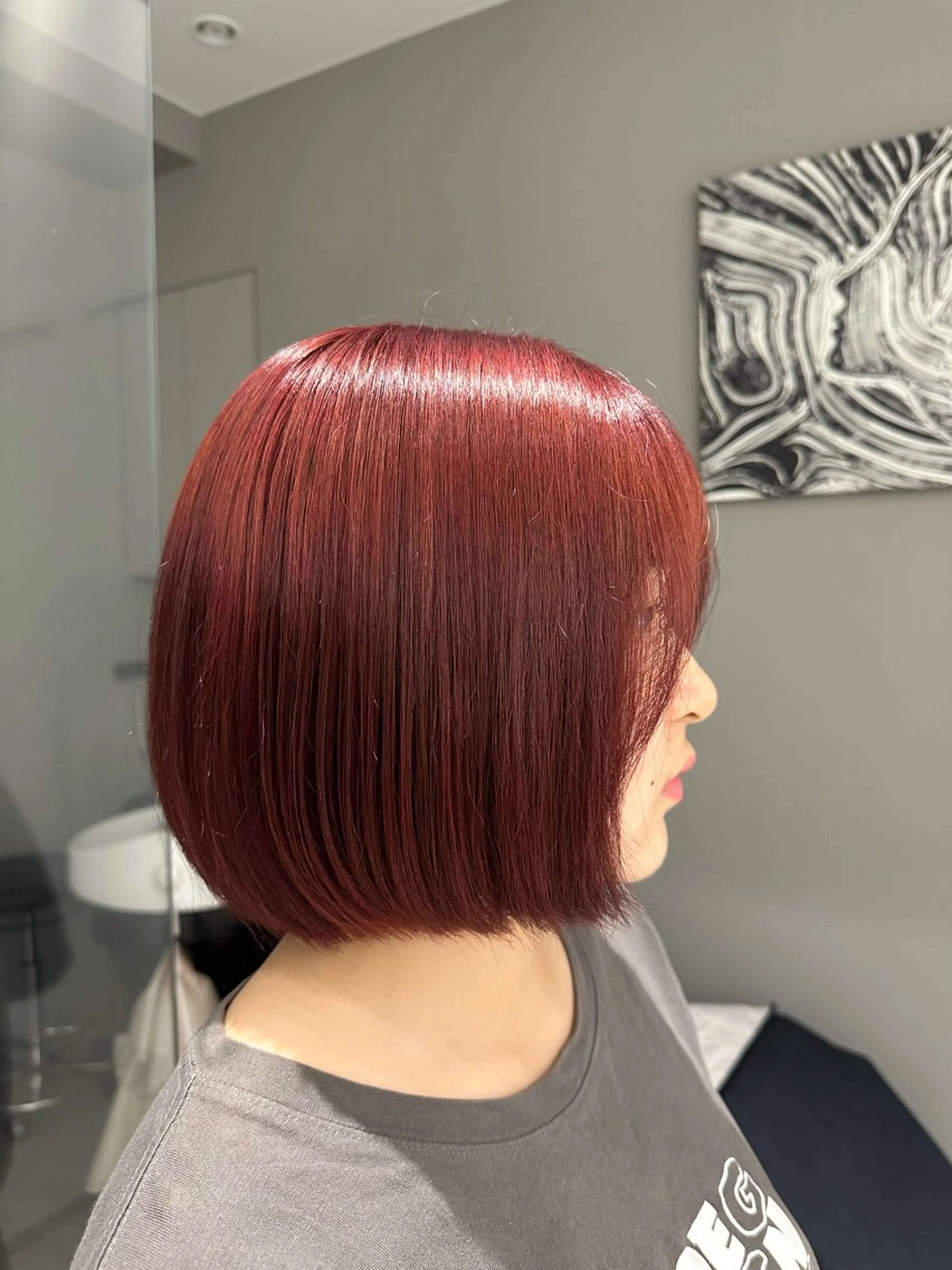 カラー ヘアカラー AIKA🤍 カットモデル募集🫧のヘアスタイル