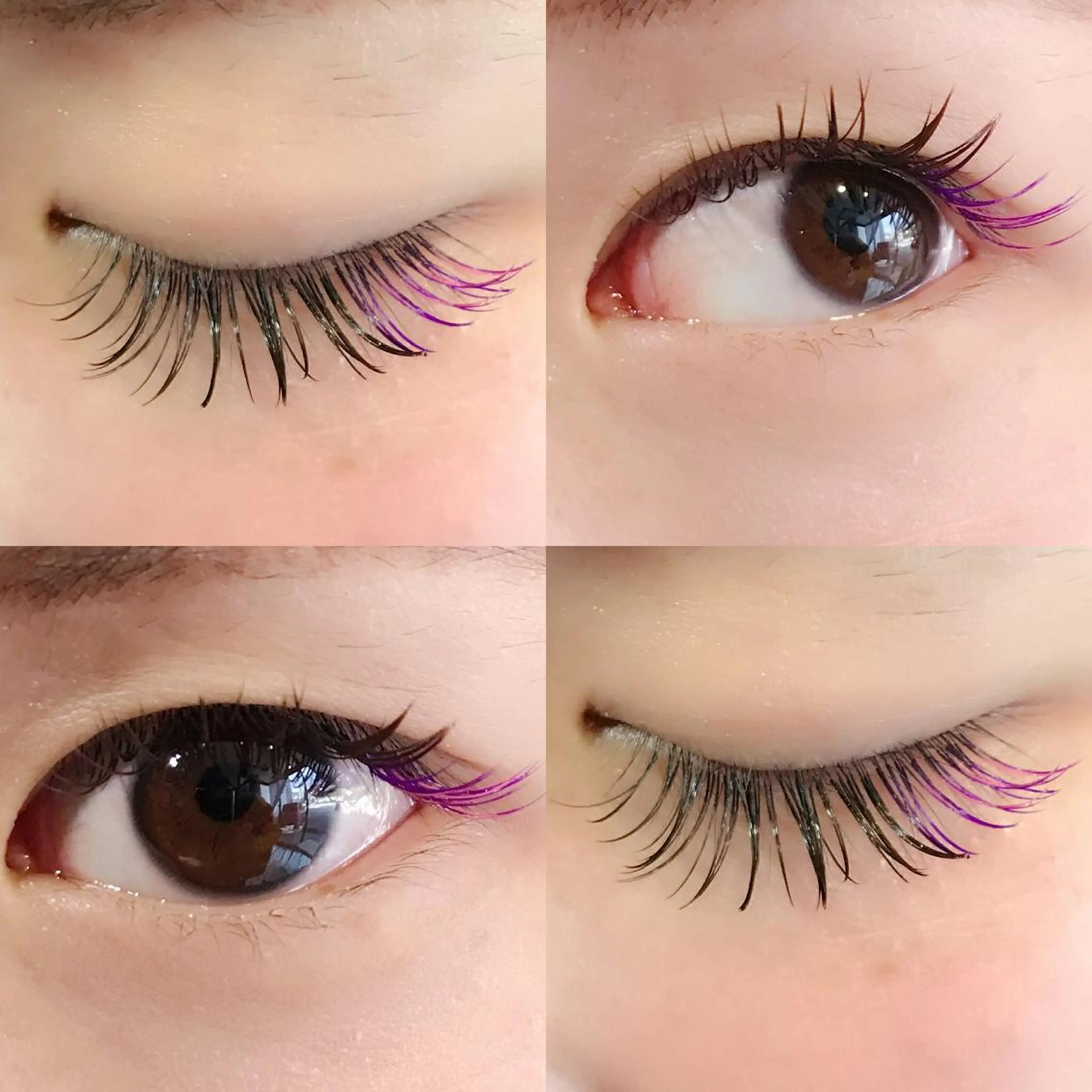 マツエク・マツパ カラーマツエク 村井 香怜のマツエク・マツパデザイン