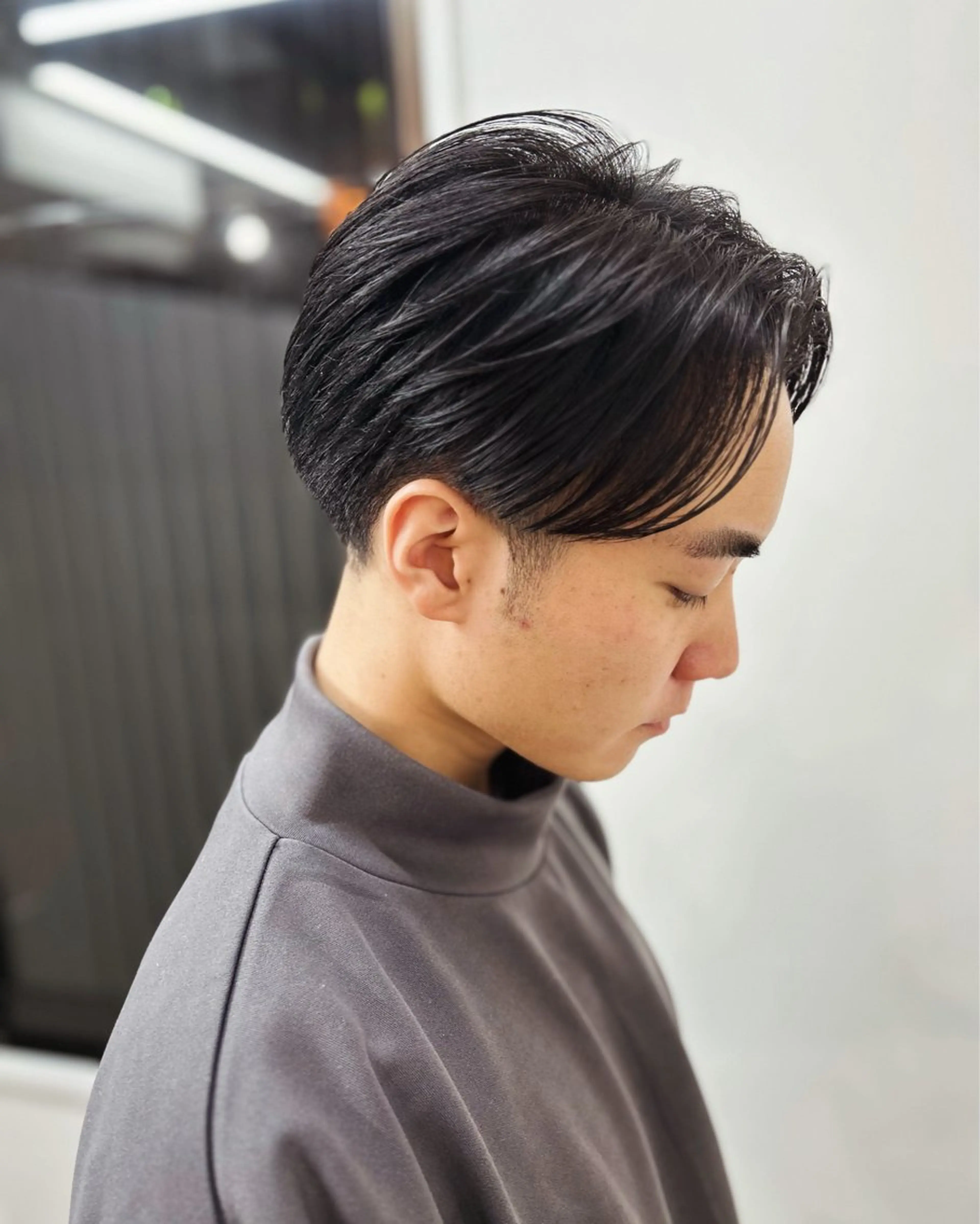 ショート メンズ マッシュ メンズショート 髪質改善 ショートヘア トリートメント カット CHELSEA  梅田所属・OKADA/メンズ /カット/眉/縮毛のヘアスタイル