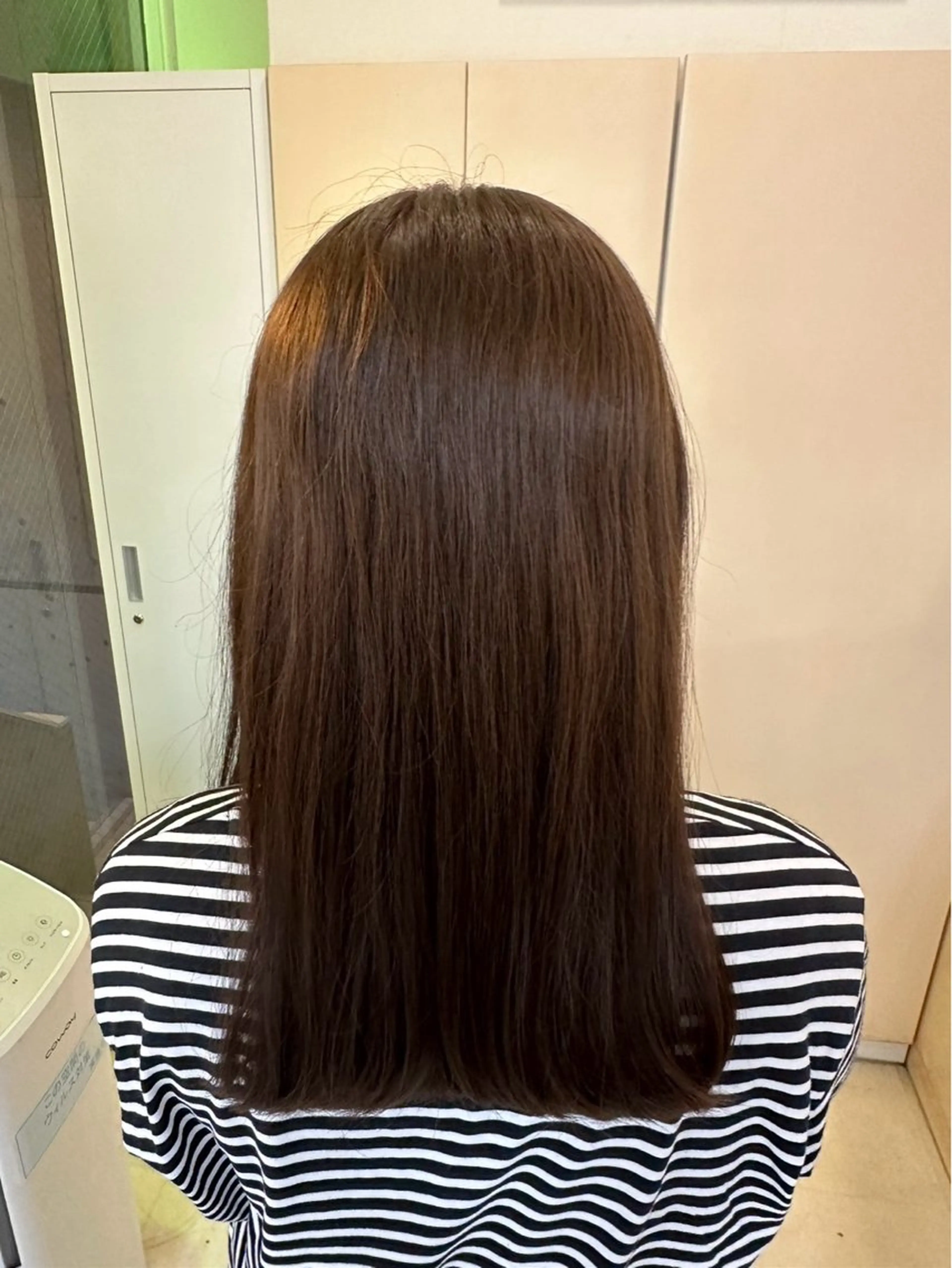 カラー ブラウンカラー ショコラブラウン emu天文館店所属・emu🤍𐙚 Miyuのヘアスタイル