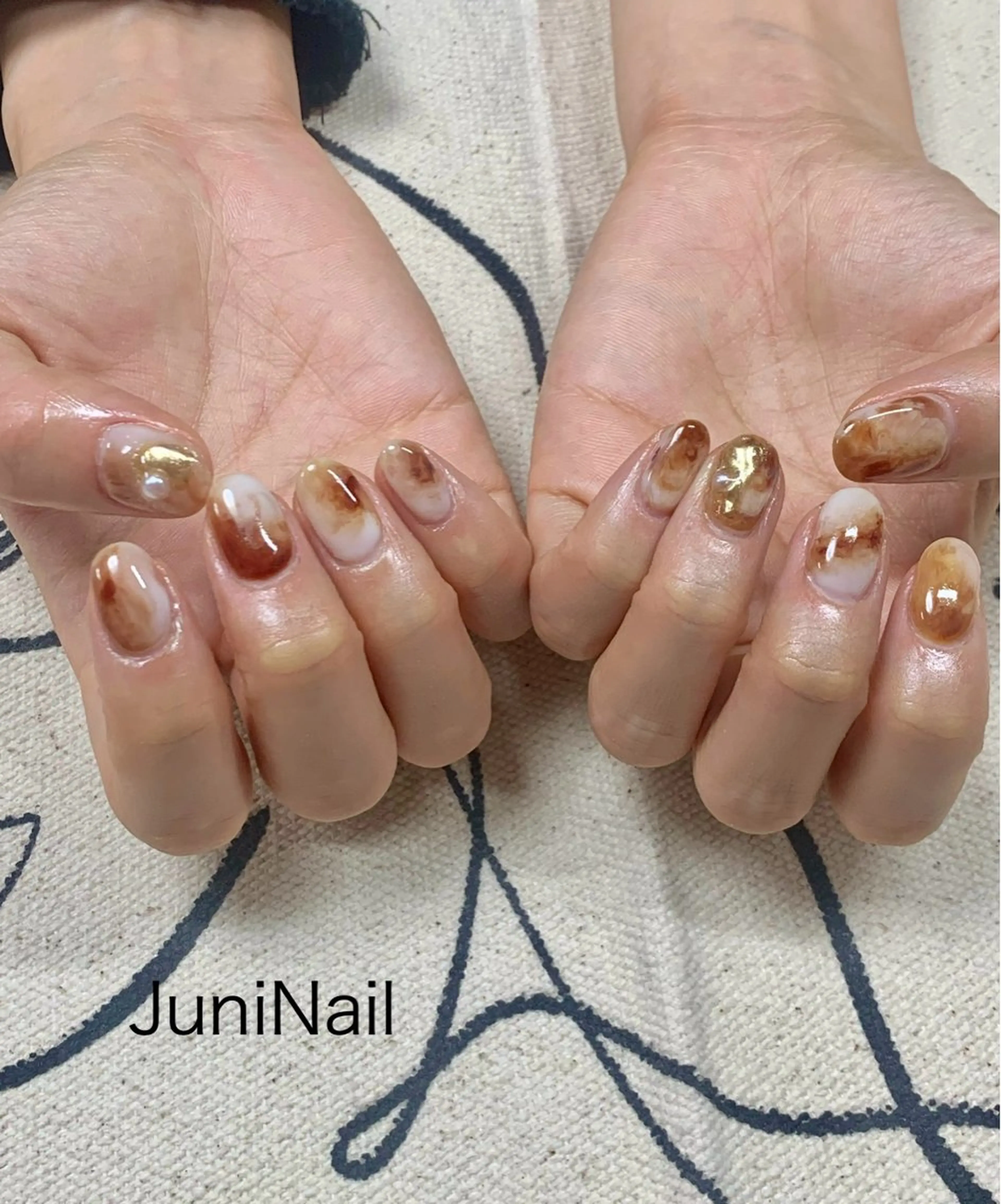 ネイル ハンドネイル JuniNail 주니네일🇰🇷suのネイルデザイン