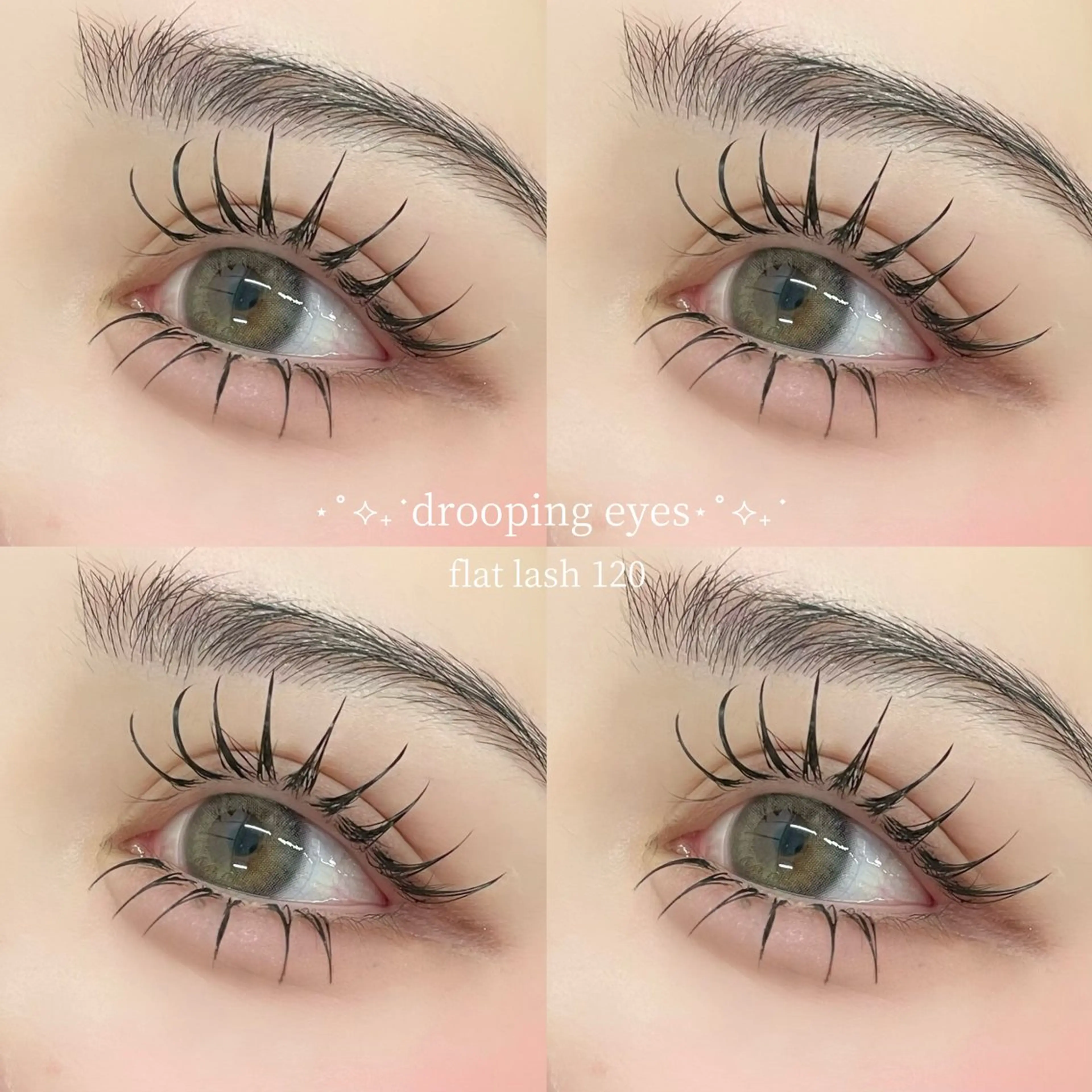《💫新規限定💫》【上下マツエク】🫧束感仕上げ🫧フラットラッシュ(上120本/下30本)の写真