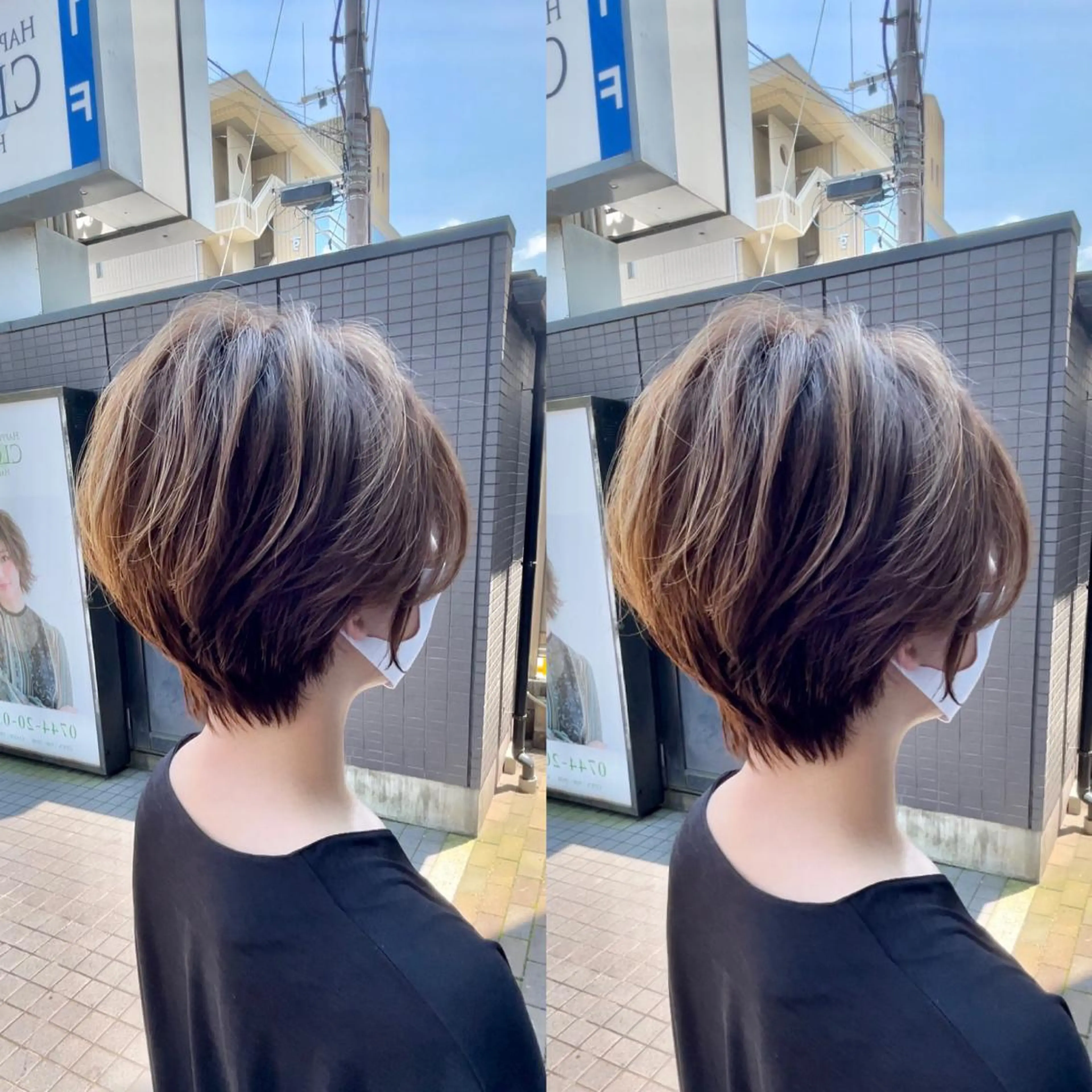 ショート CHAINON 近鉄奈良店のヘアスタイル