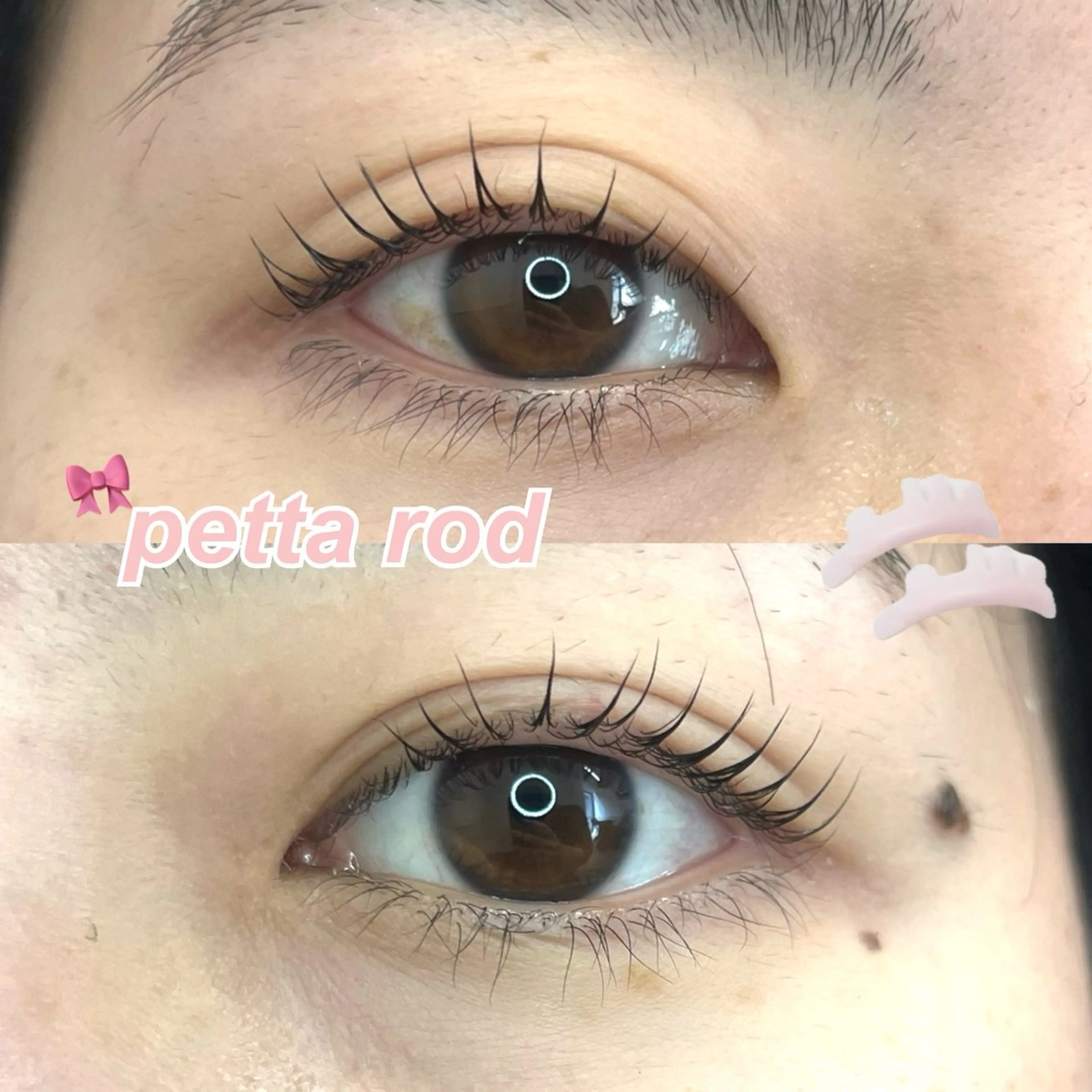 マツエク・マツパ 韓国風マツエク 一重×まつ毛パーマ マツパ 𝑟𝑖𝑛𝑎 🩵のマツエク・マツパデザイン