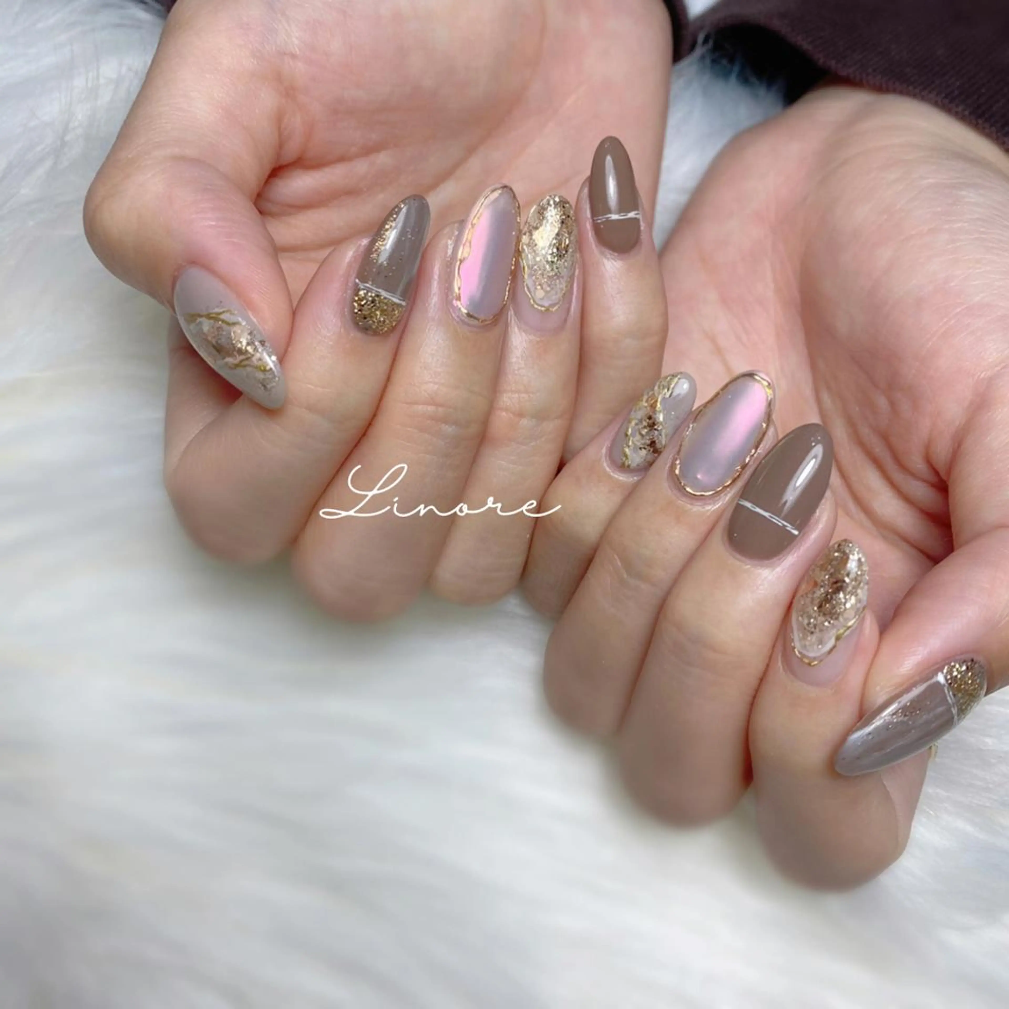 ネイル ハンドネイル nail salon -Linore-のネイルデザイン