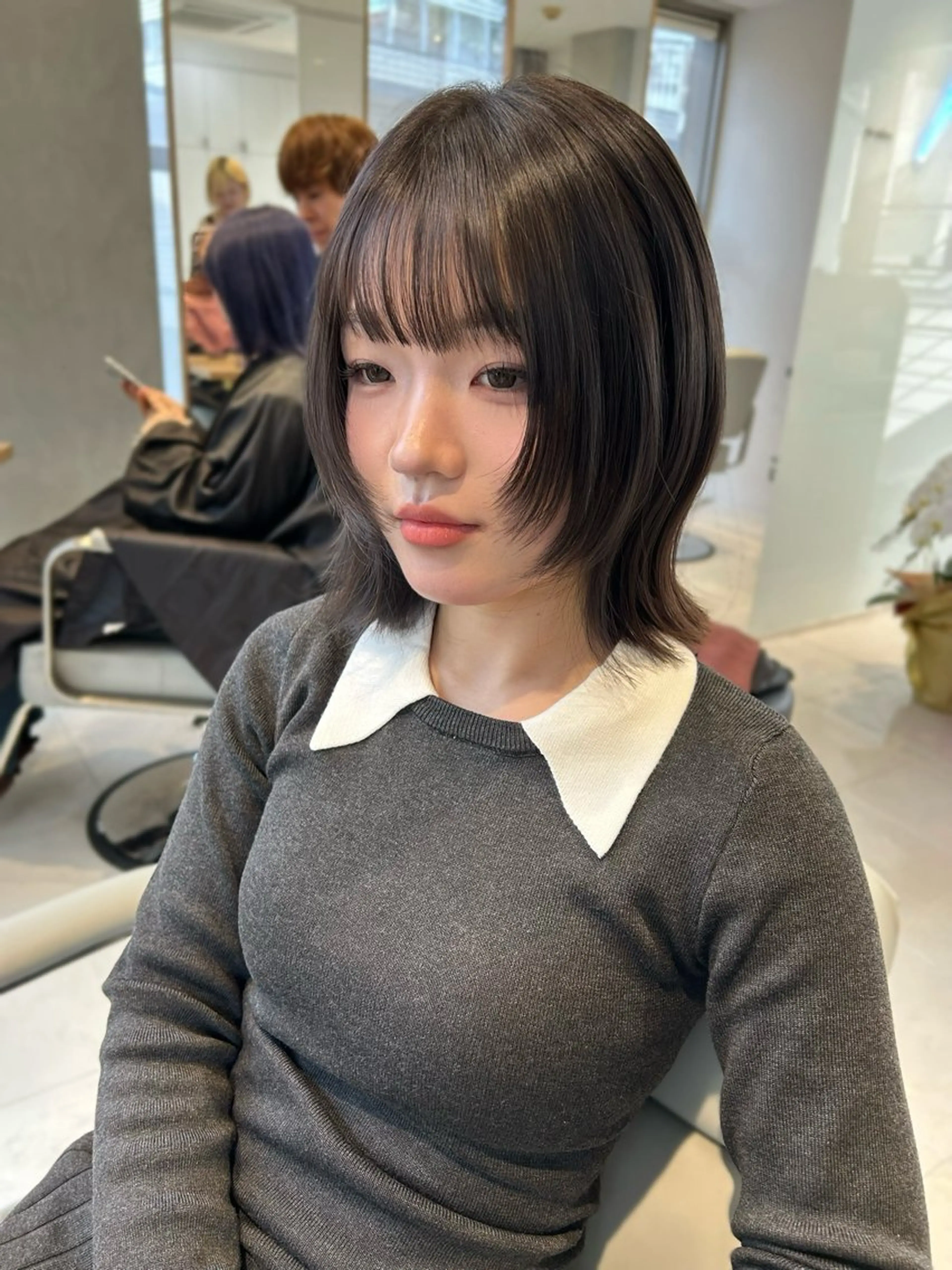 ミディアム カラー カット ヘアカラー トリートメント I’ve所属・💘大人可愛く💘 Natsuki❥❥❥のヘアスタイル