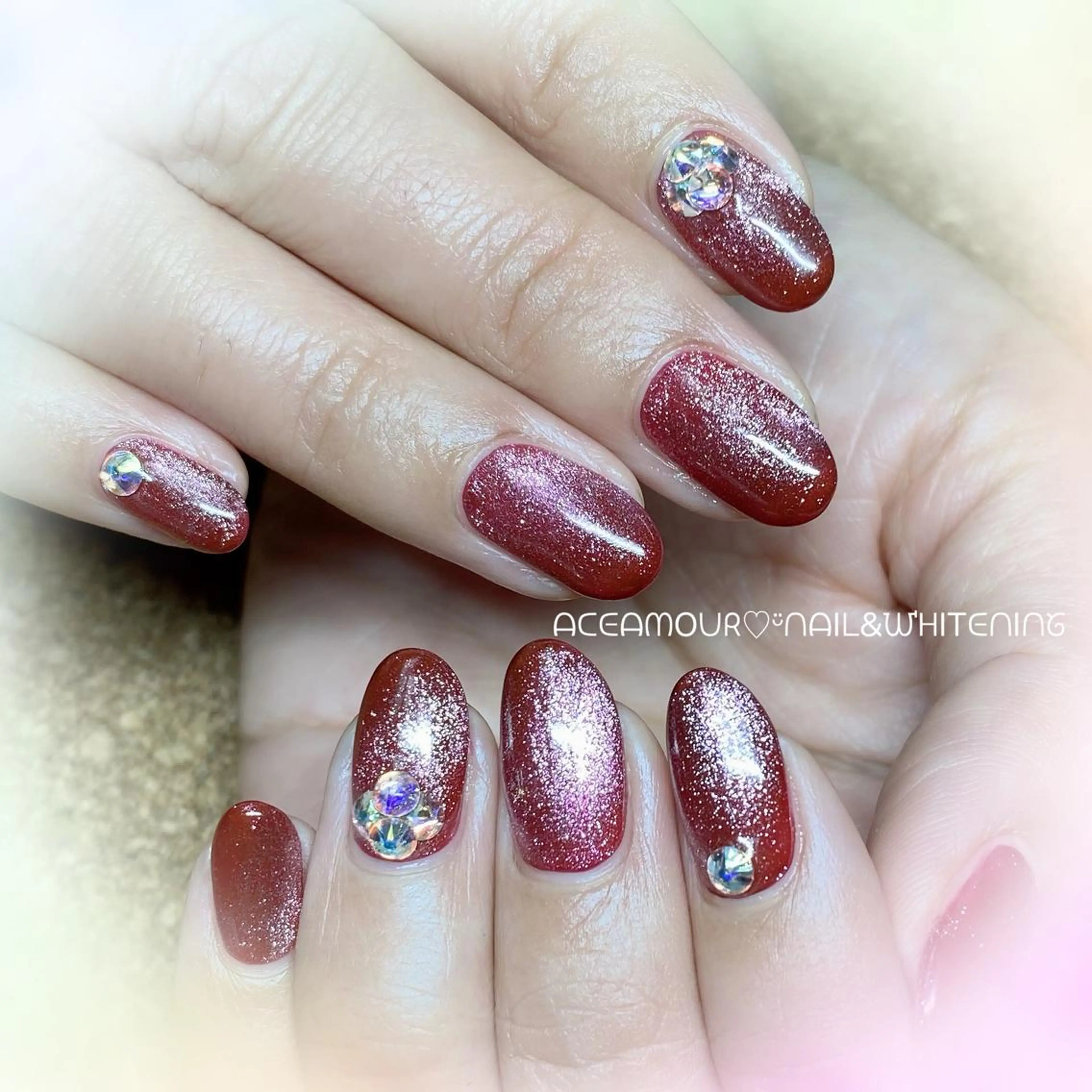 ネイル ネイル/耳つぼ /新ホワイトニングのネイルデザイン