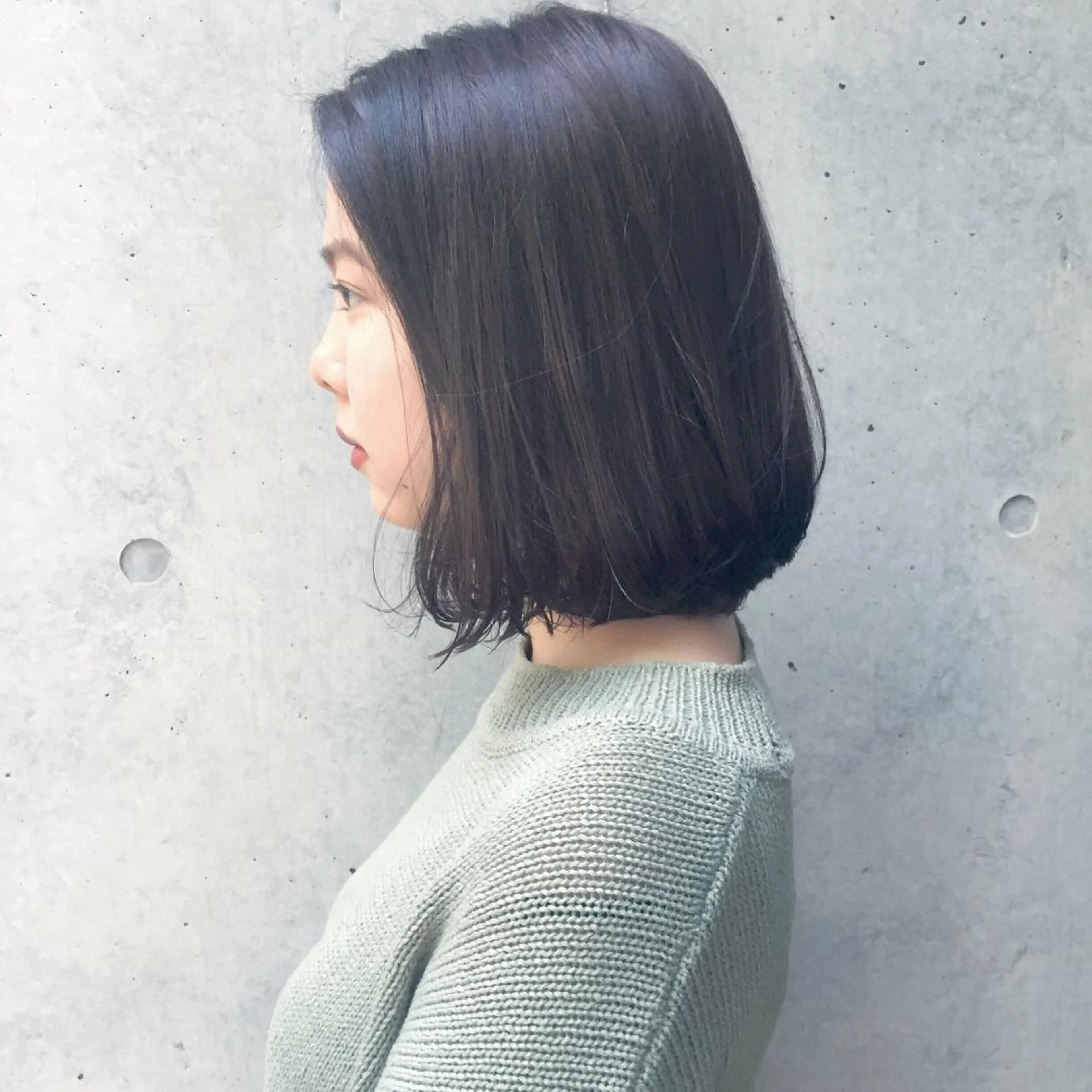 ミディアム ヘアカラー 井上 美奈子のヘアスタイル