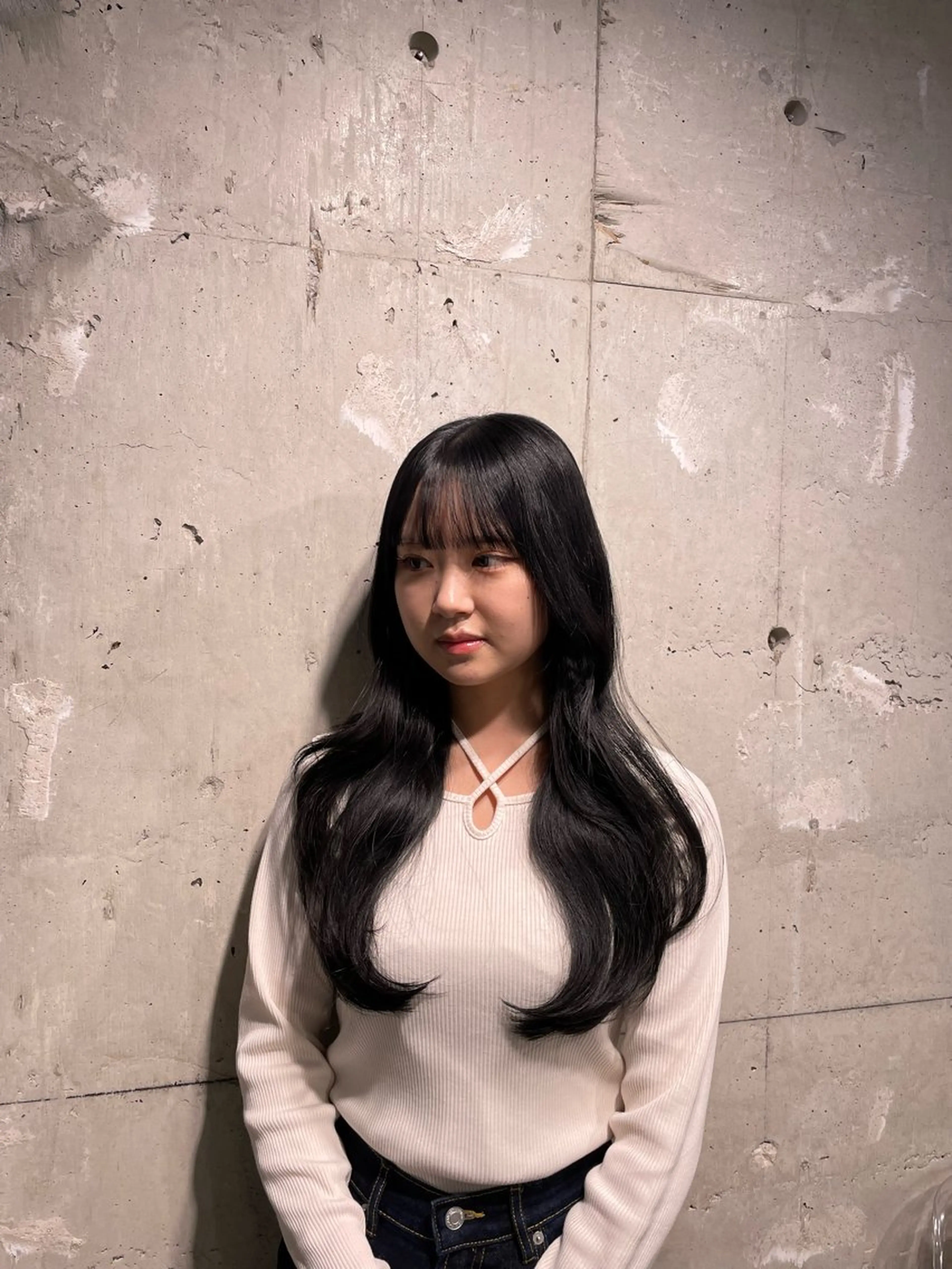 カラー ヘアカラー ヘアセット 🤍ベージュ/透明感 韓国ヘア/まりん🤍のヘアスタイル