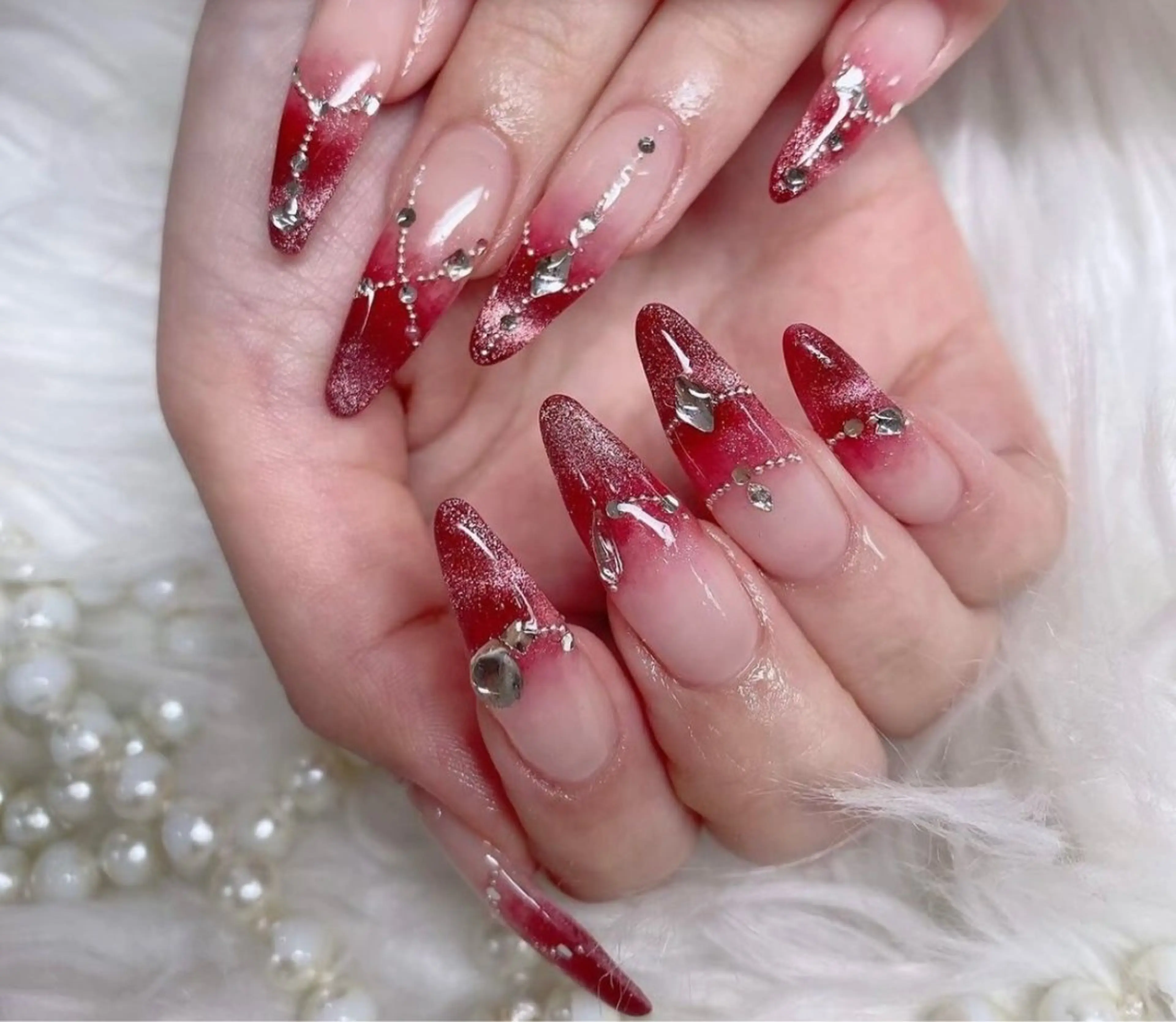 ネイル 長さ出し 持ち込み ネイルチップ Zz nail salonのネイルデザイン