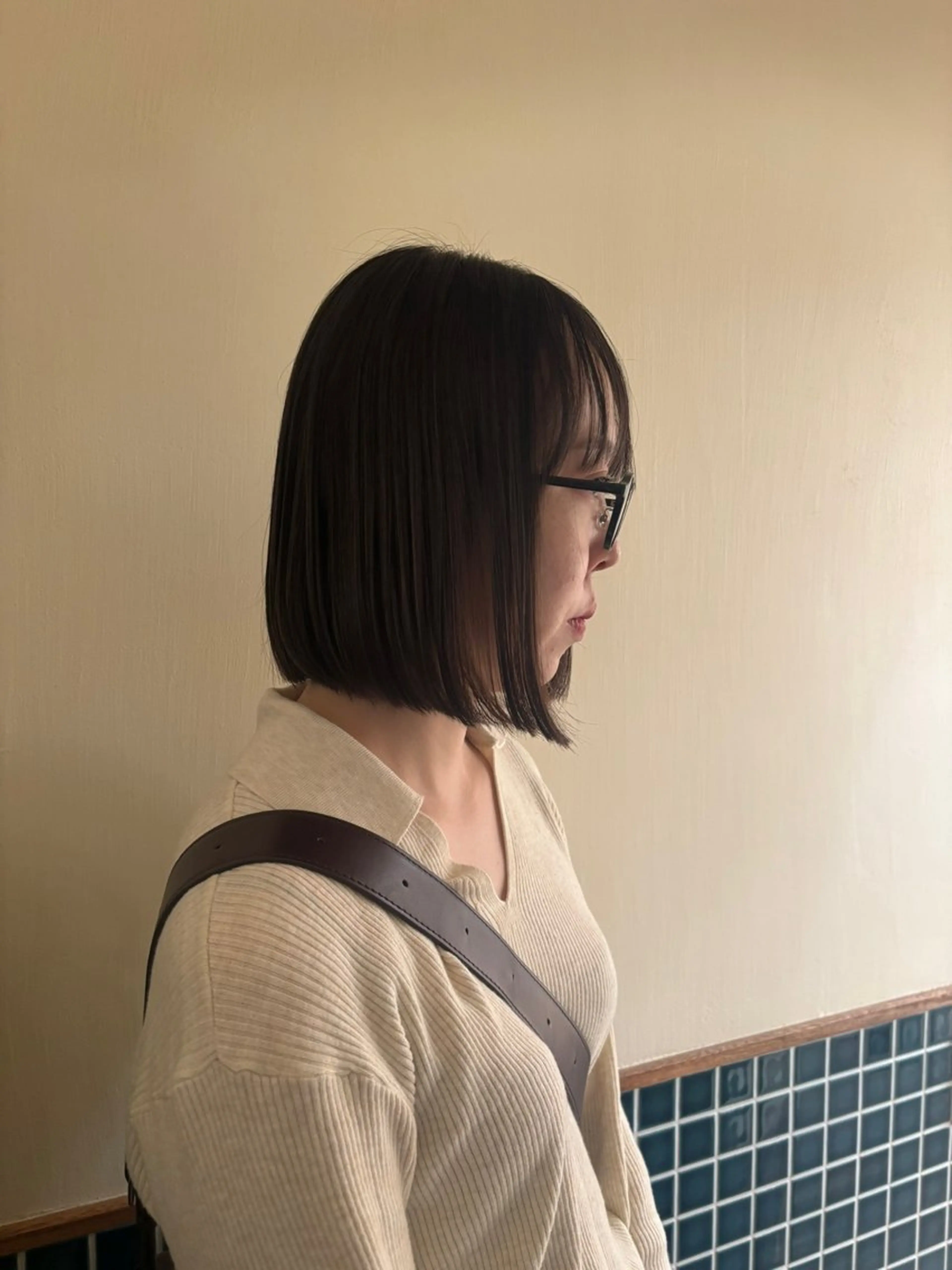 ショート カラー カット ヘアカラー nari ☺︎ ボブ/透明感カラーのヘアスタイル