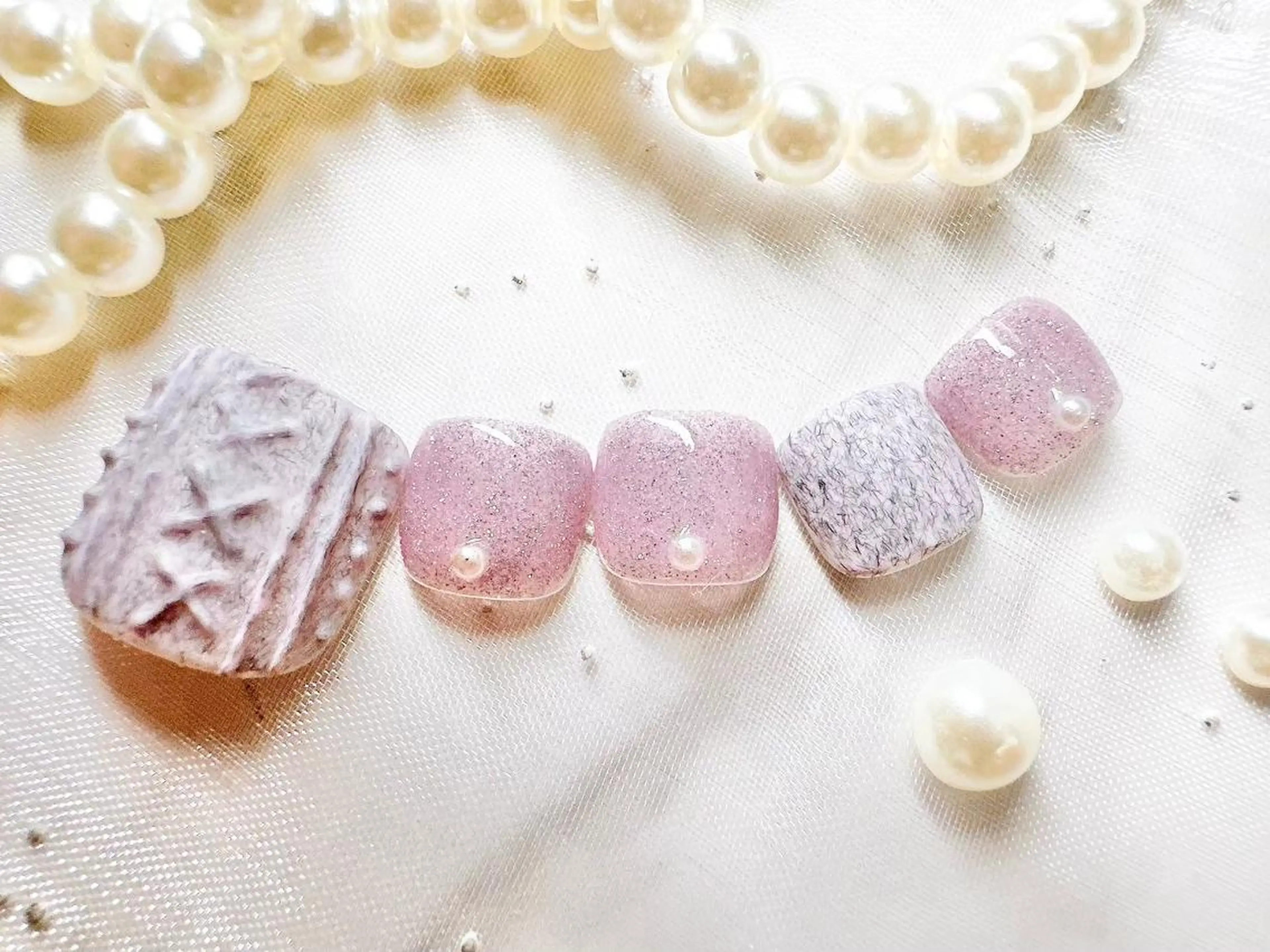 ネイル フットネイル 寺井 美空のネイルデザイン