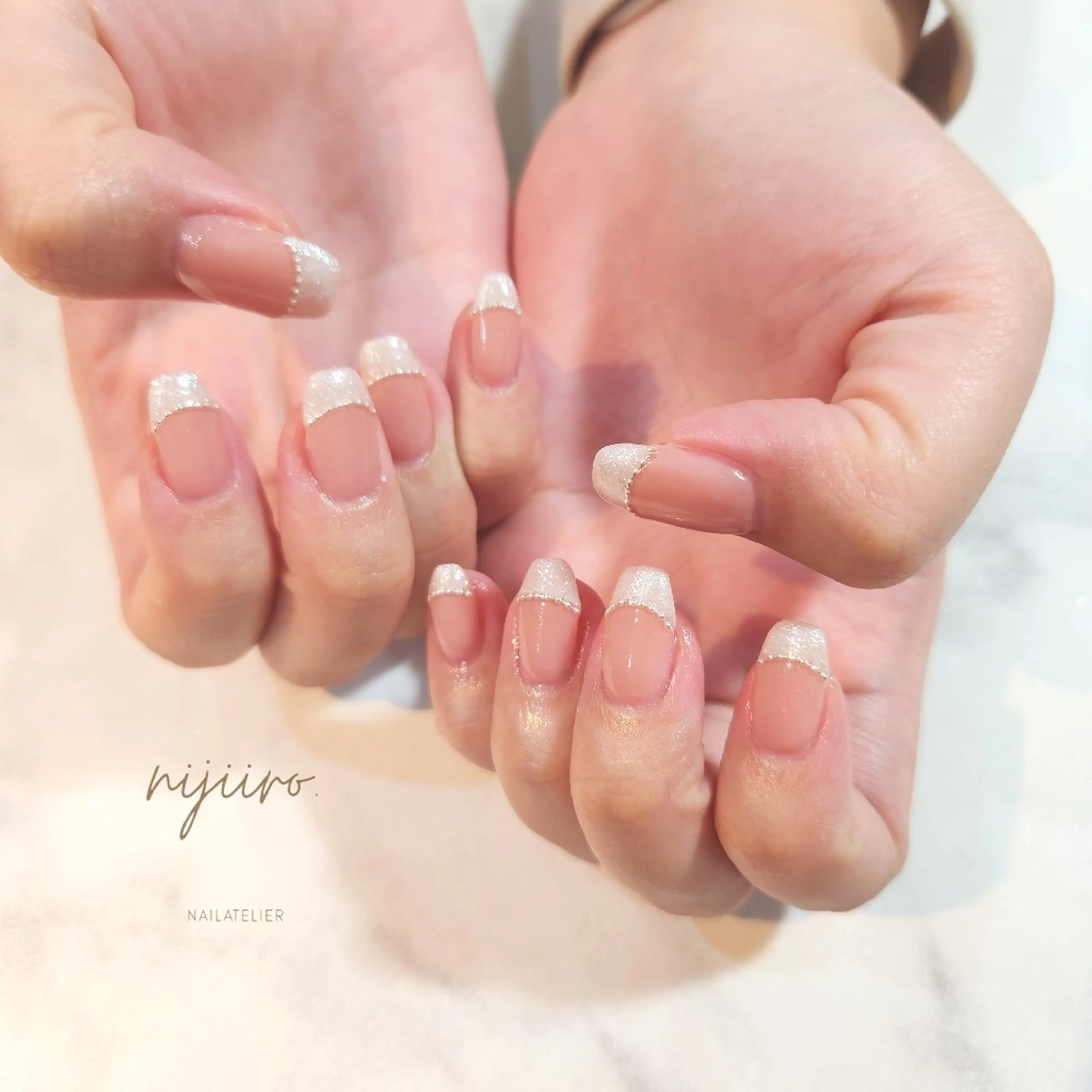 ネイル ハンドネイル nailatelier nijiiro.所属・nijiiro🌈 サトウのネイルデザイン
