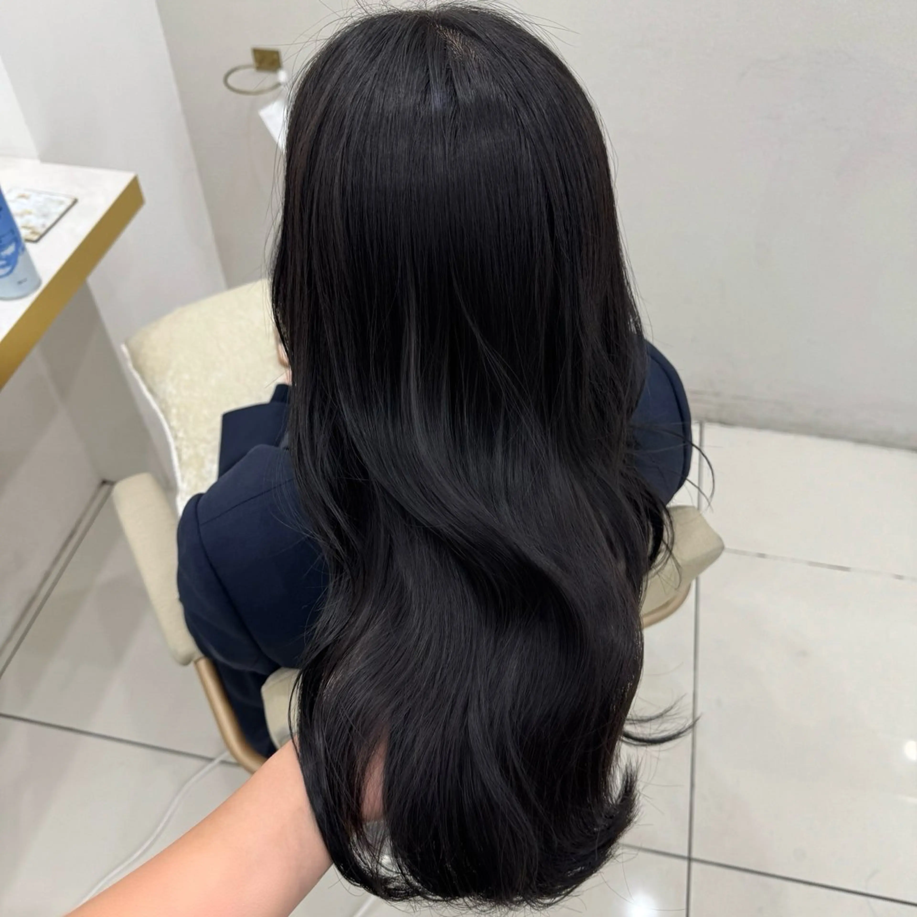 セミロング ニュアンスパーマ/ メンズヘア/lisaのヘアスタイル