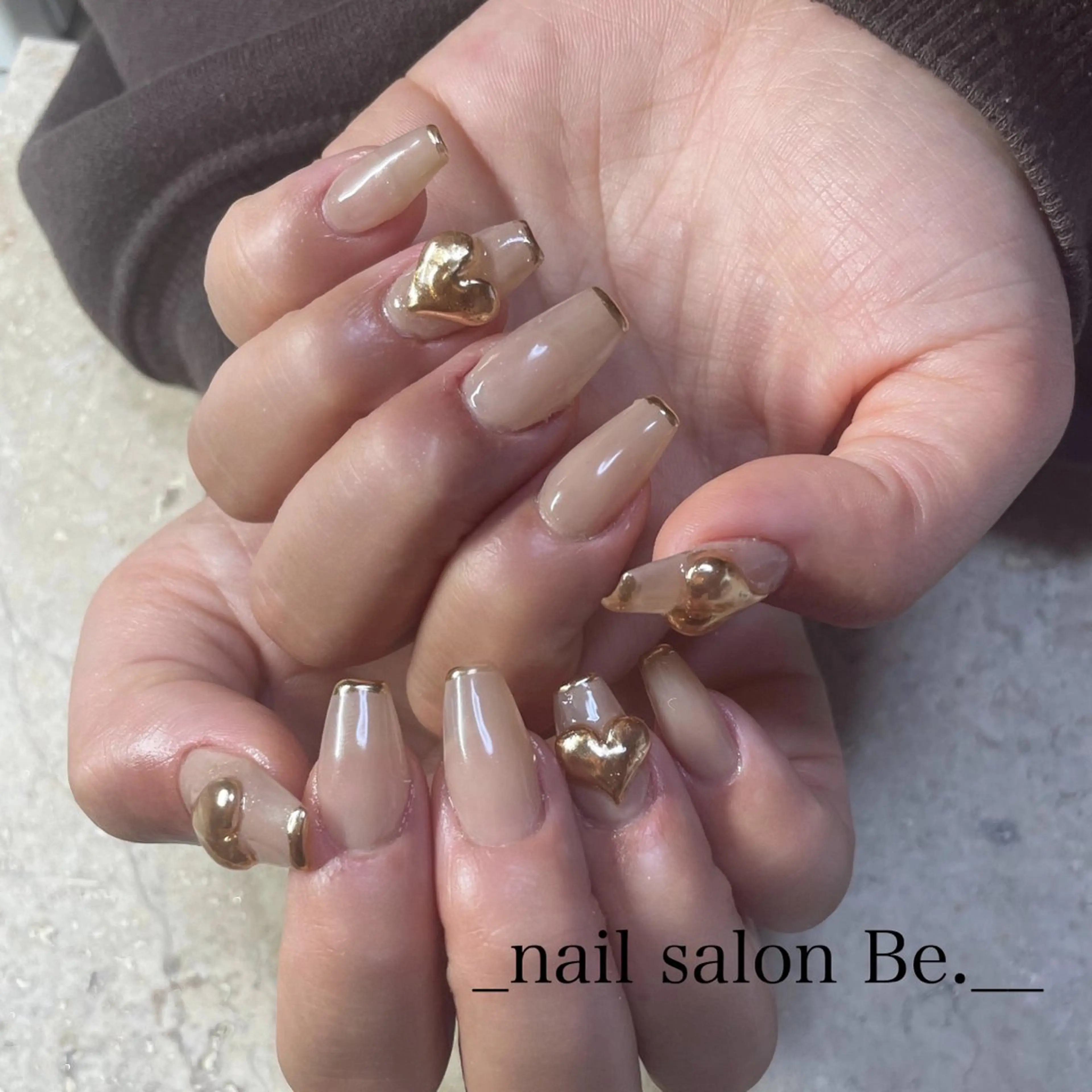 ネイル スカルプネイル nail salon Be.のネイルデザイン