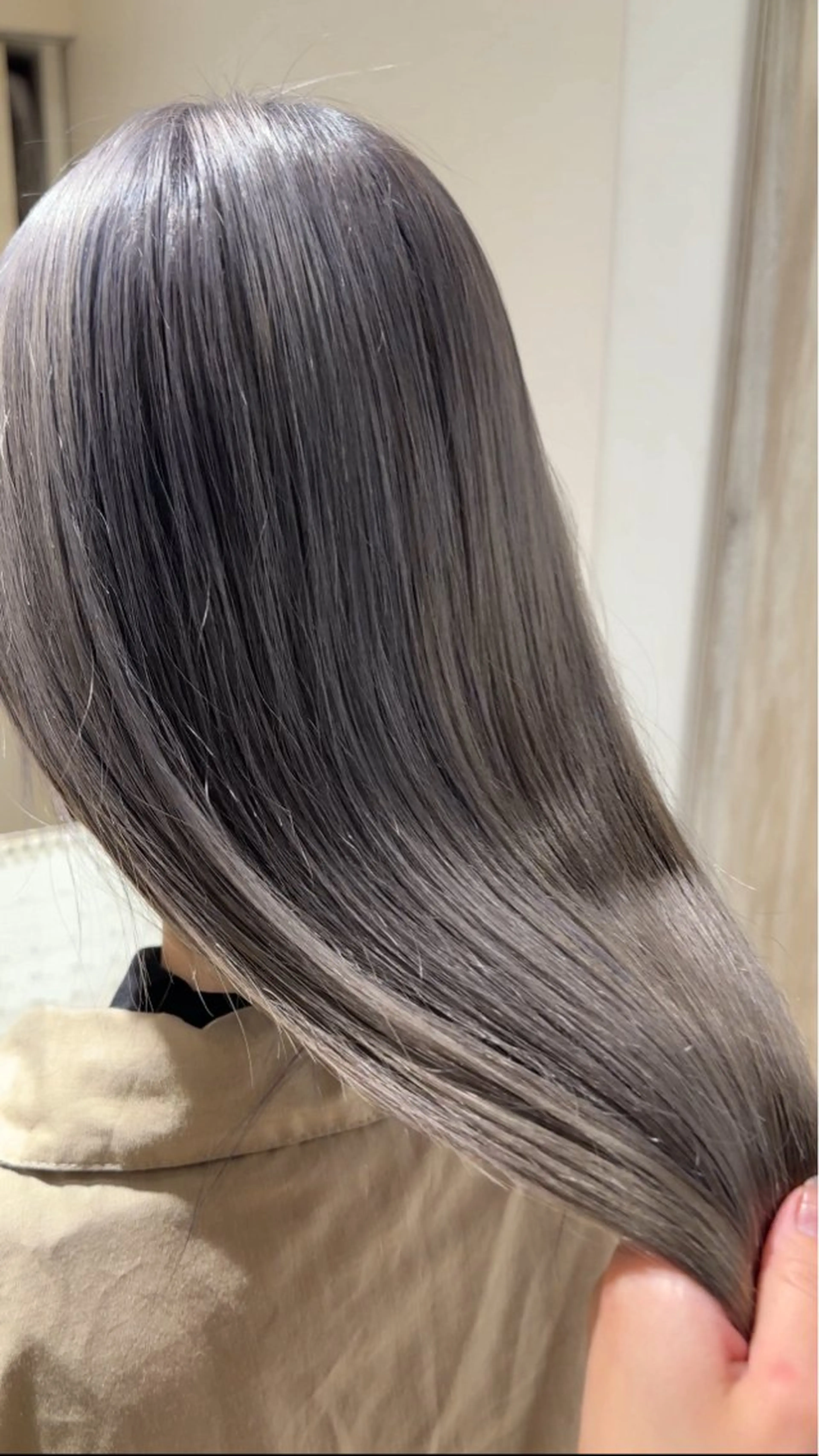 セミロング TRUNS所属・こうた/髪質改善 ストレート/ヘアケアのヘアスタイル