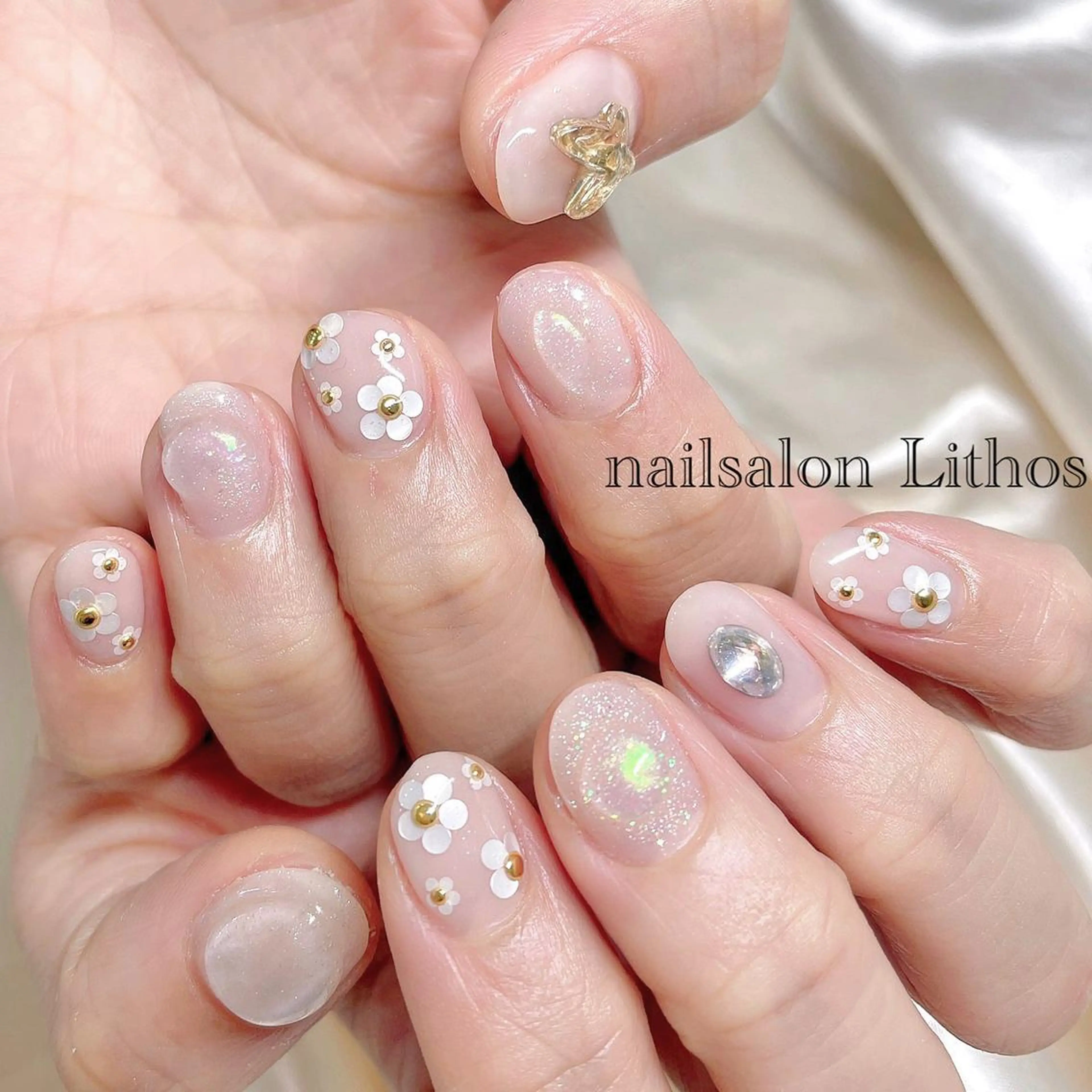 ネイル ハンドネイル nailsalon Lithos所属・nailsalon Recontreのネイルデザイン