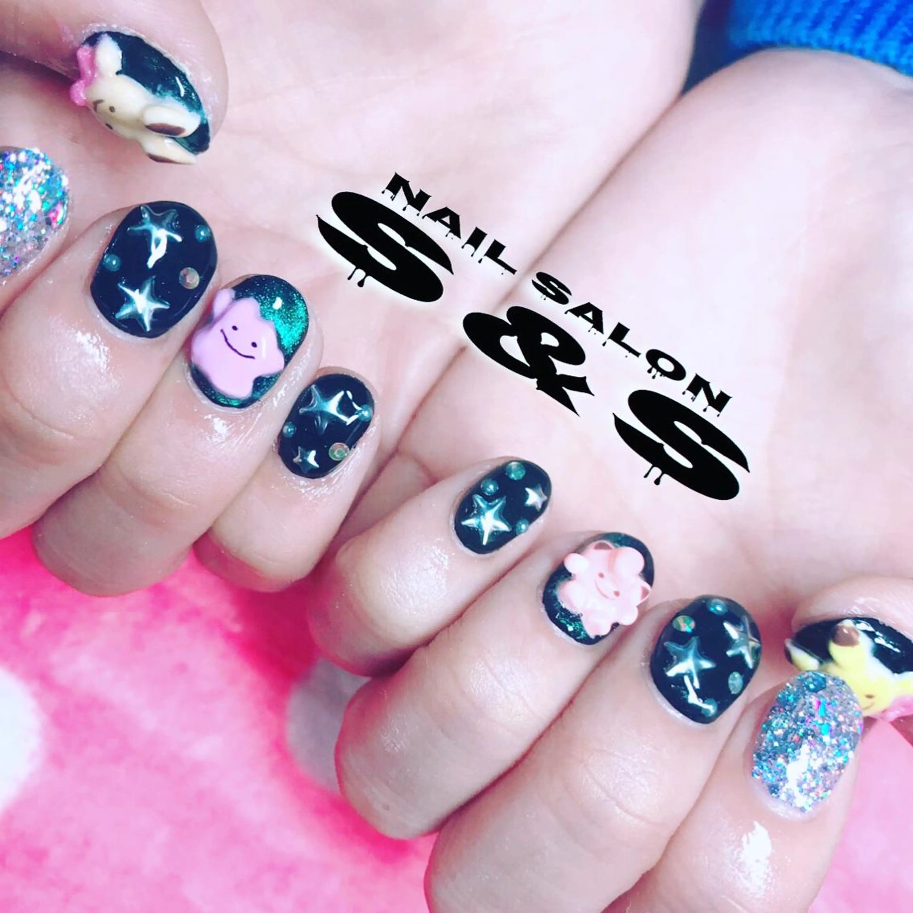 ネイル 長さ出し メンズネイル 持ち込み スカルプネイル ネイルチップ S&S 村田小百合のネイルデザイン