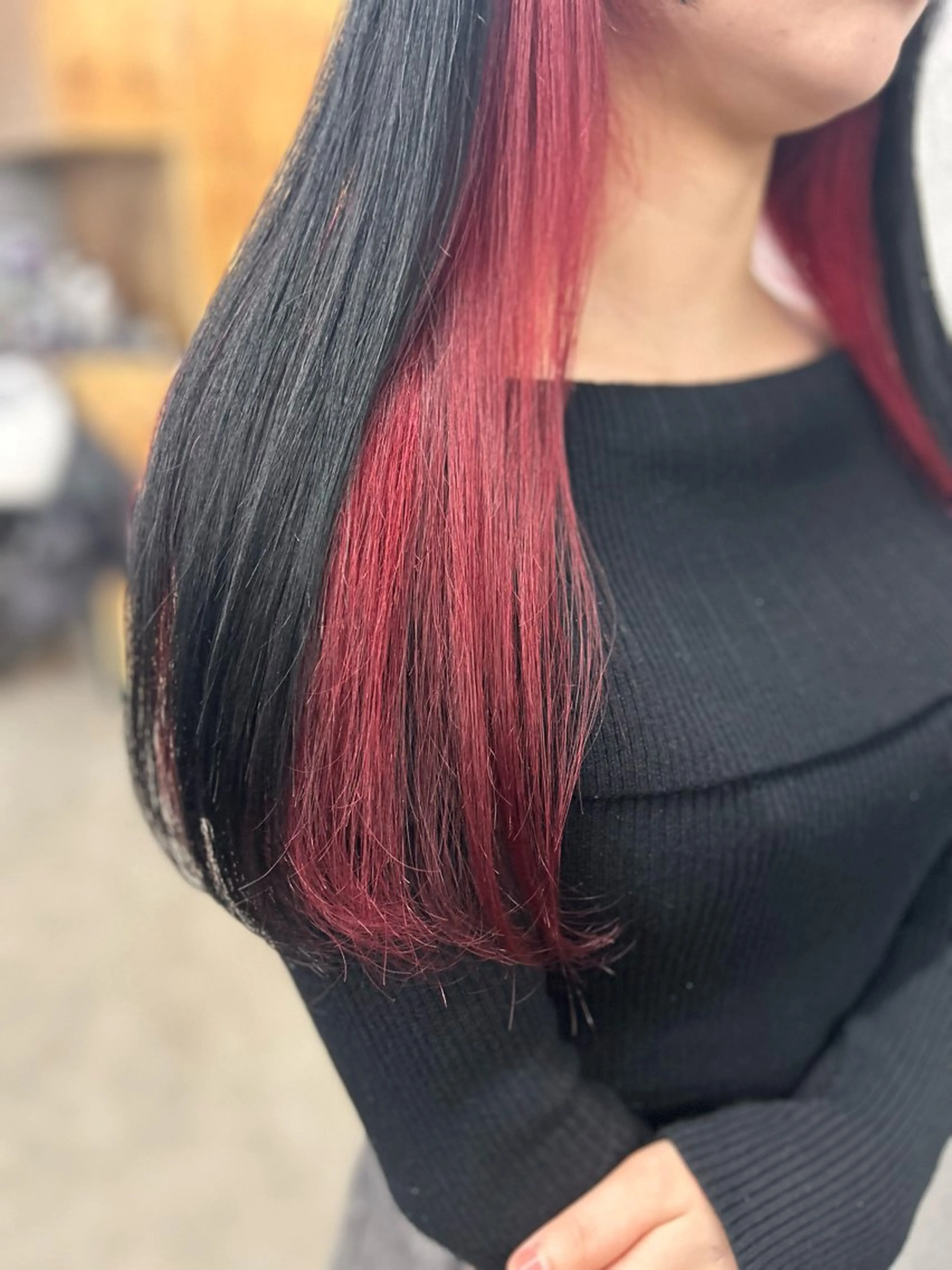 ロング カラー N/デザインカラー 🌿ナギのヘアスタイル