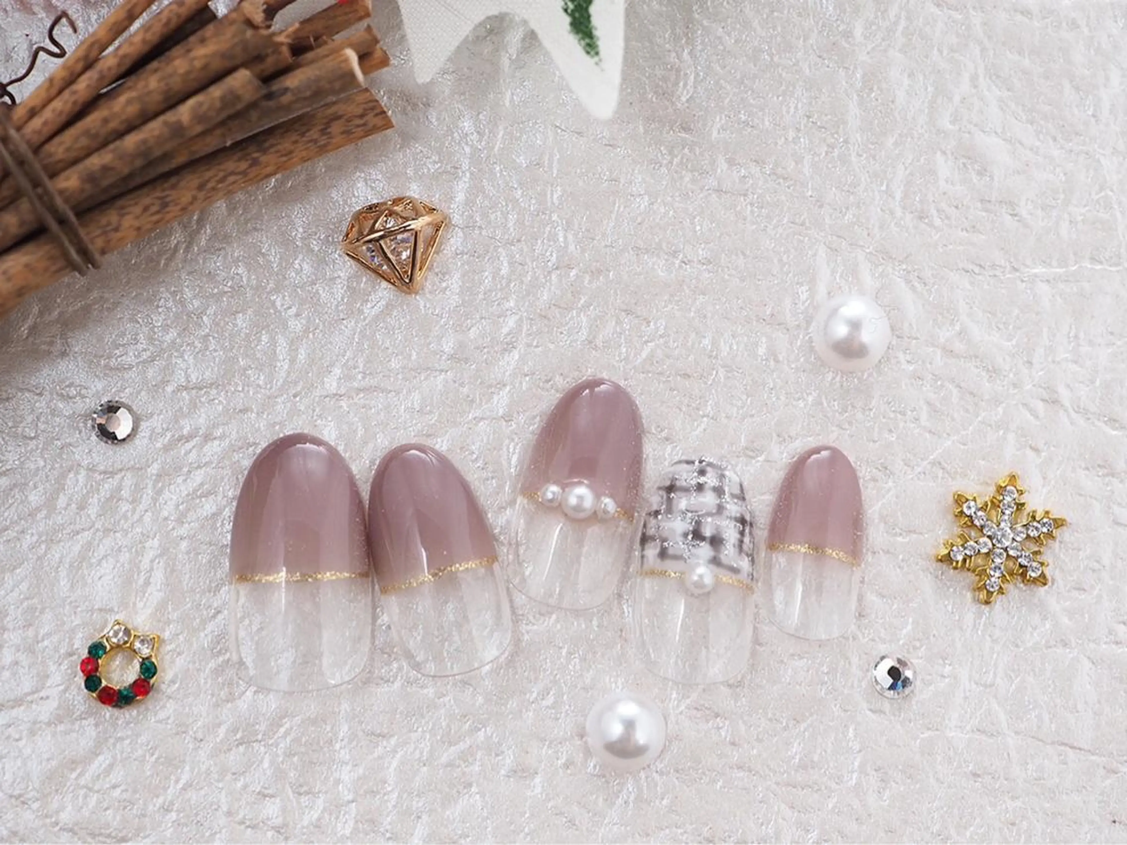 ネイル ネイルPetit Ribbonのネイルデザイン