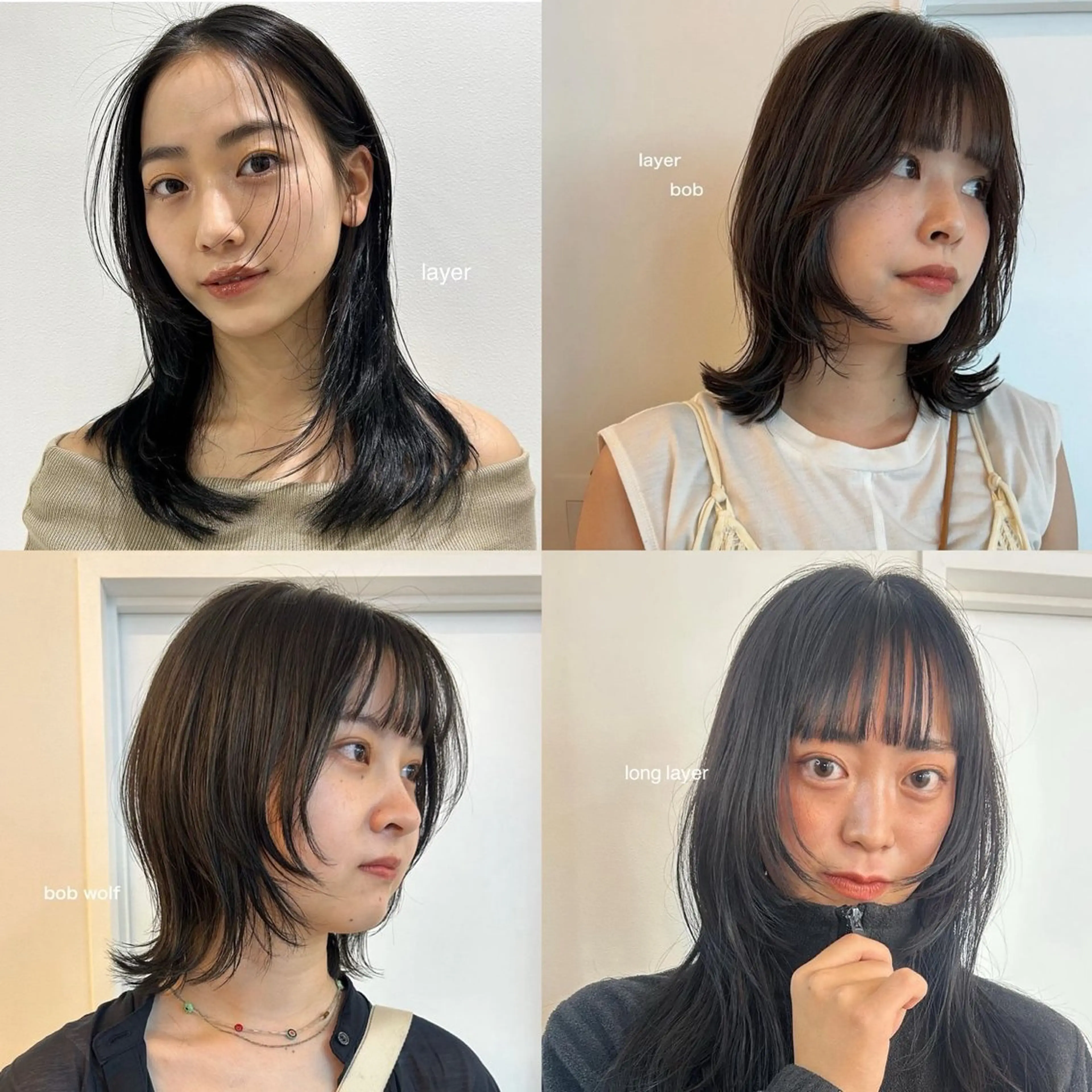 セミロング レイヤーカット/ 透明感カラーmikuのヘアスタイル