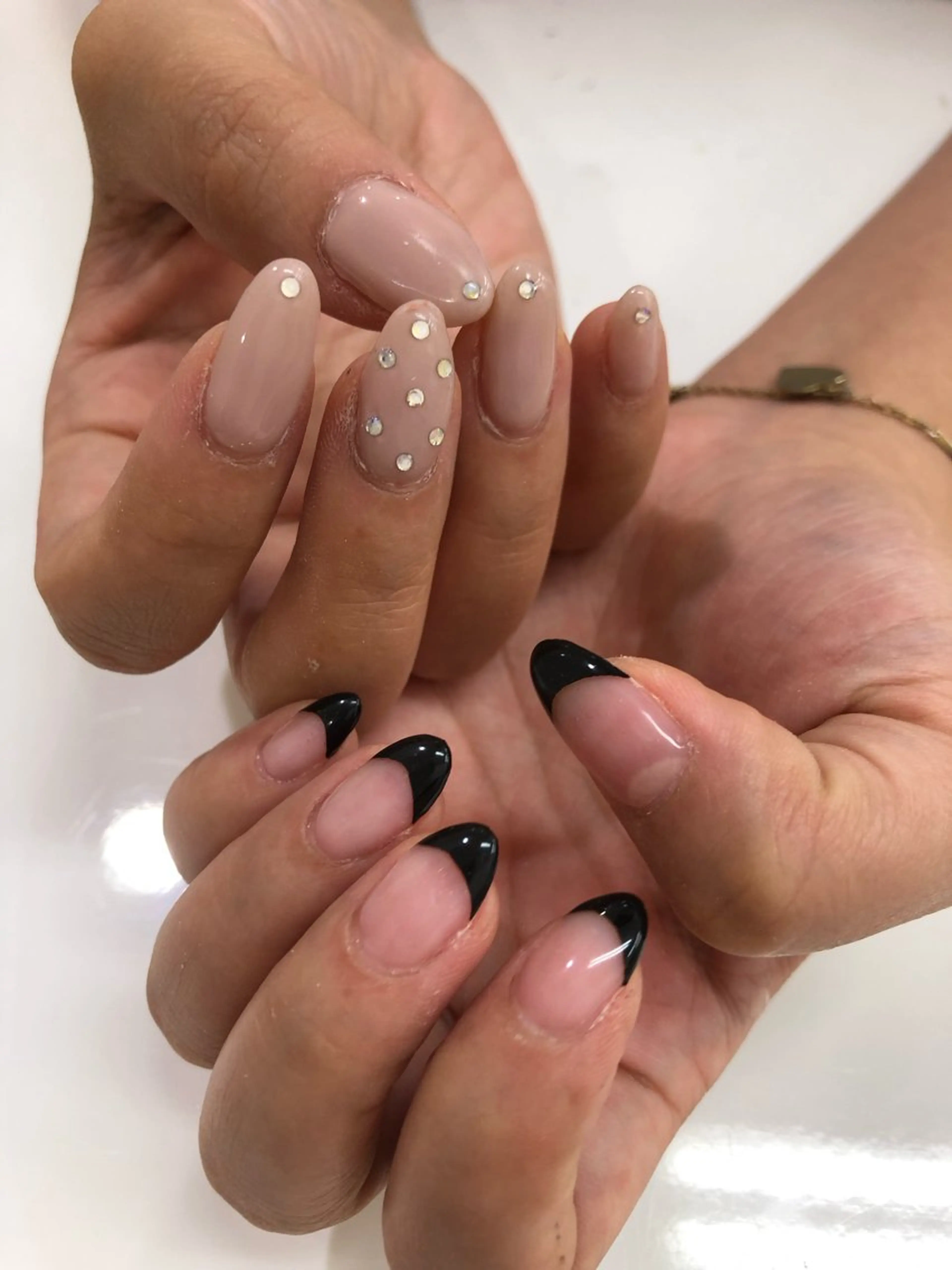 ネイル クリアネイル フレンチネイル 🌺Bianca立川 HAGA🌺のネイルデザイン