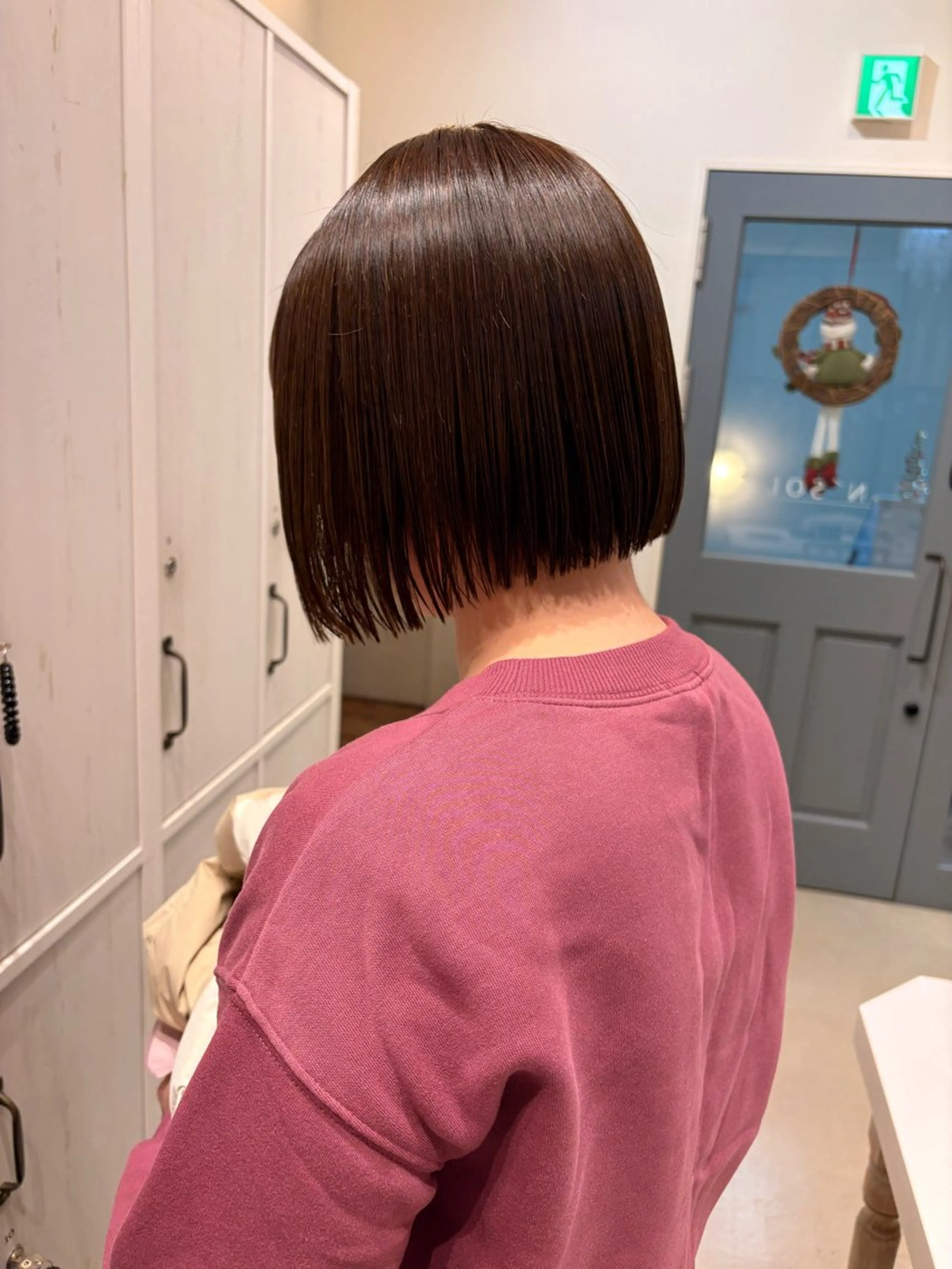 ショート カラー カット ヘアカラー つちだ ゆうひ / 暗髪カラー⟡.·のヘアスタイル