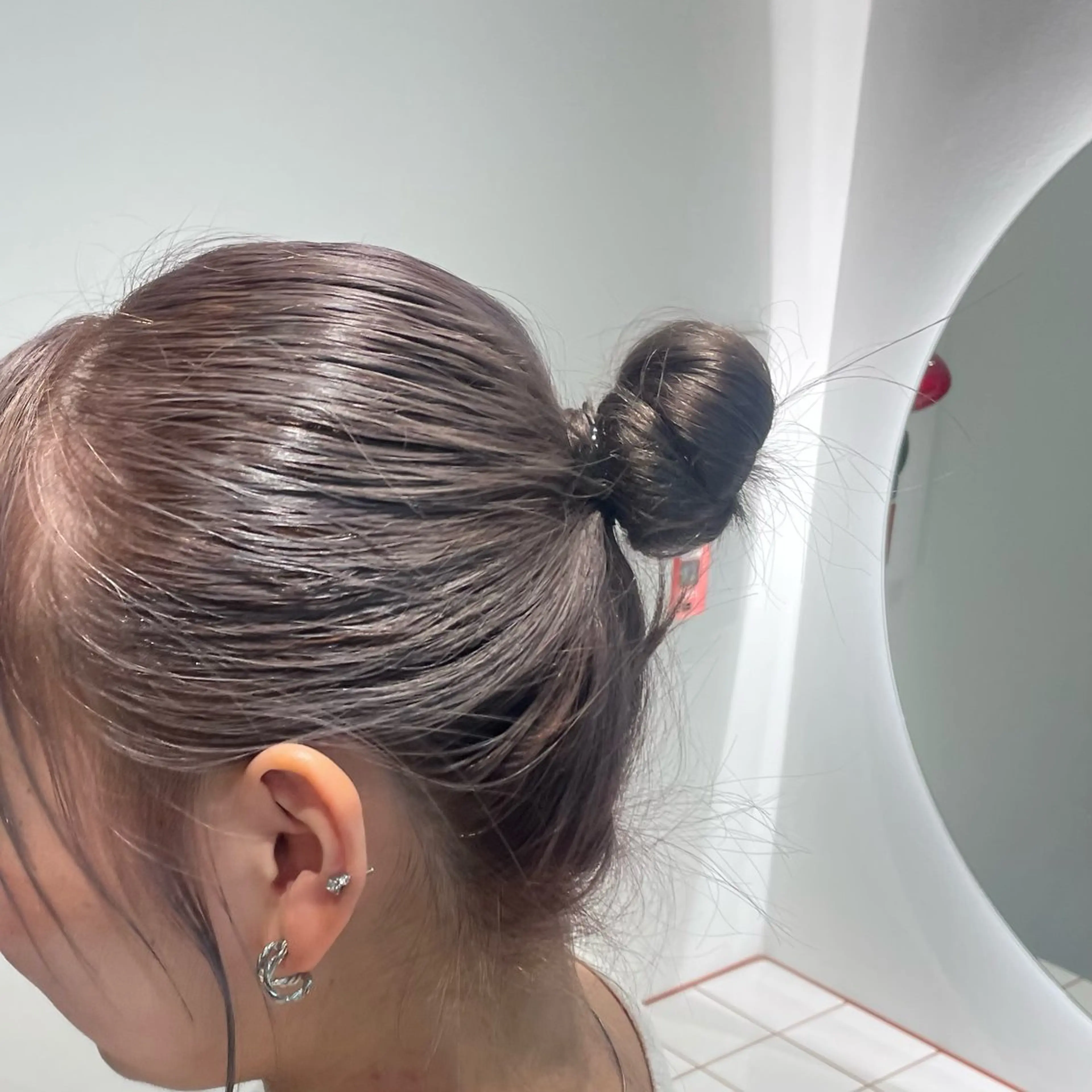 カラー 透明感カラー é.dit tokyo所属・sakura 🍒のヘアスタイル