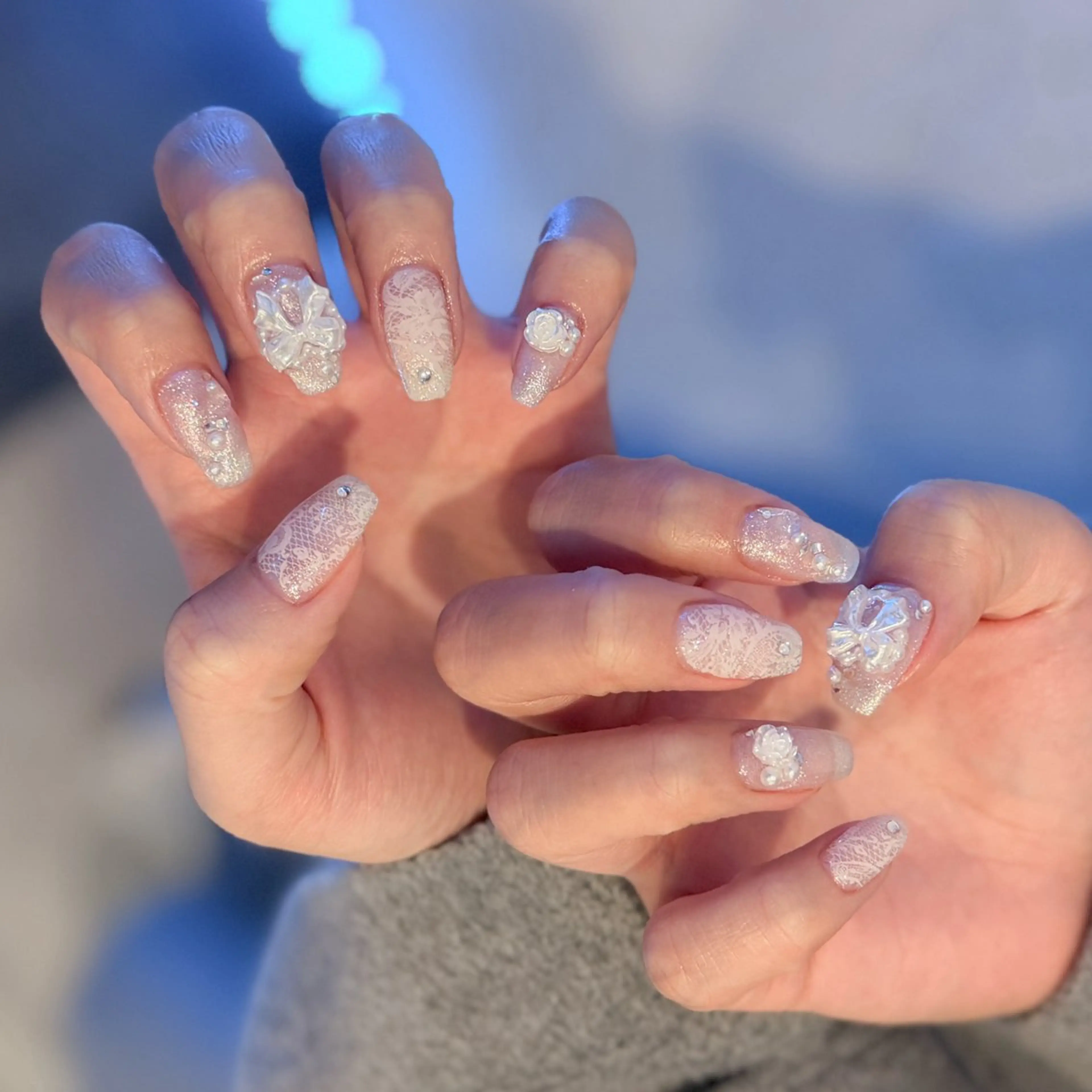 ネイル ハンドネイル Nail Share Salon Mariris所属・ユカ‎𖤐nail 堺筋本町/心斎橋のネイルデザイン