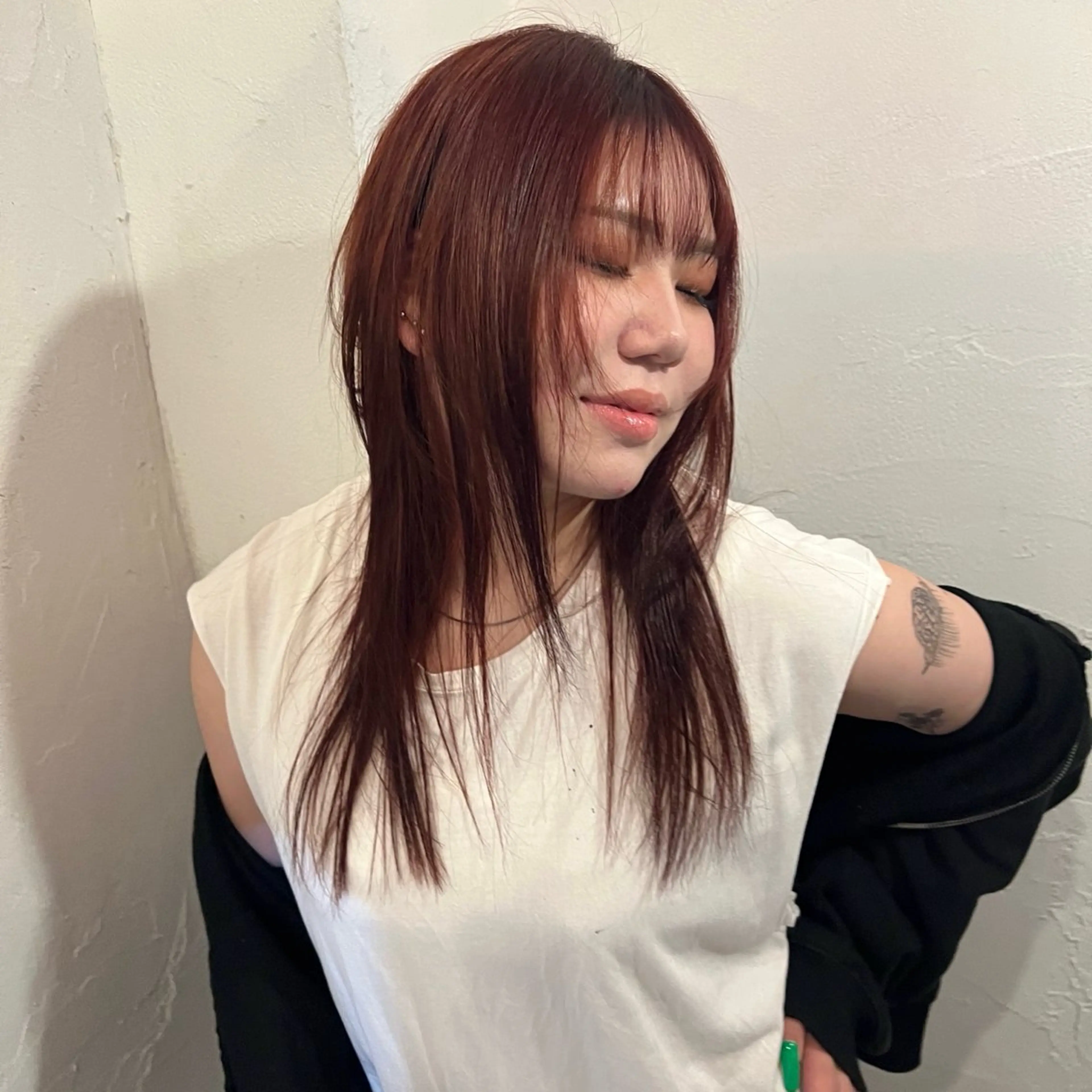 ロング カラー Iris.所属・Iris./ kawai nanaのヘアスタイル