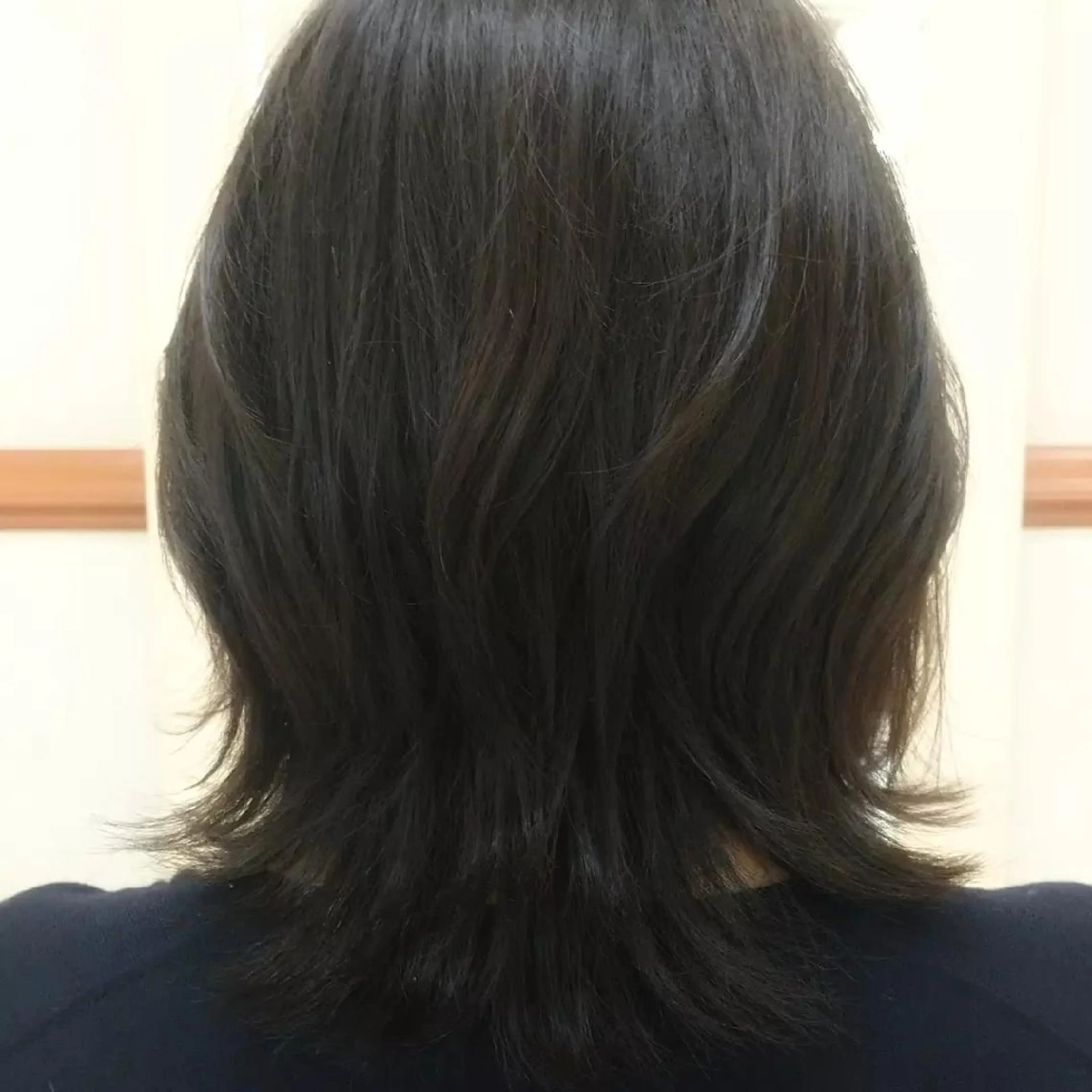 ミディアム 韓国風ヘア 外ハネヘア フルハート 畠山瞬のヘアスタイル