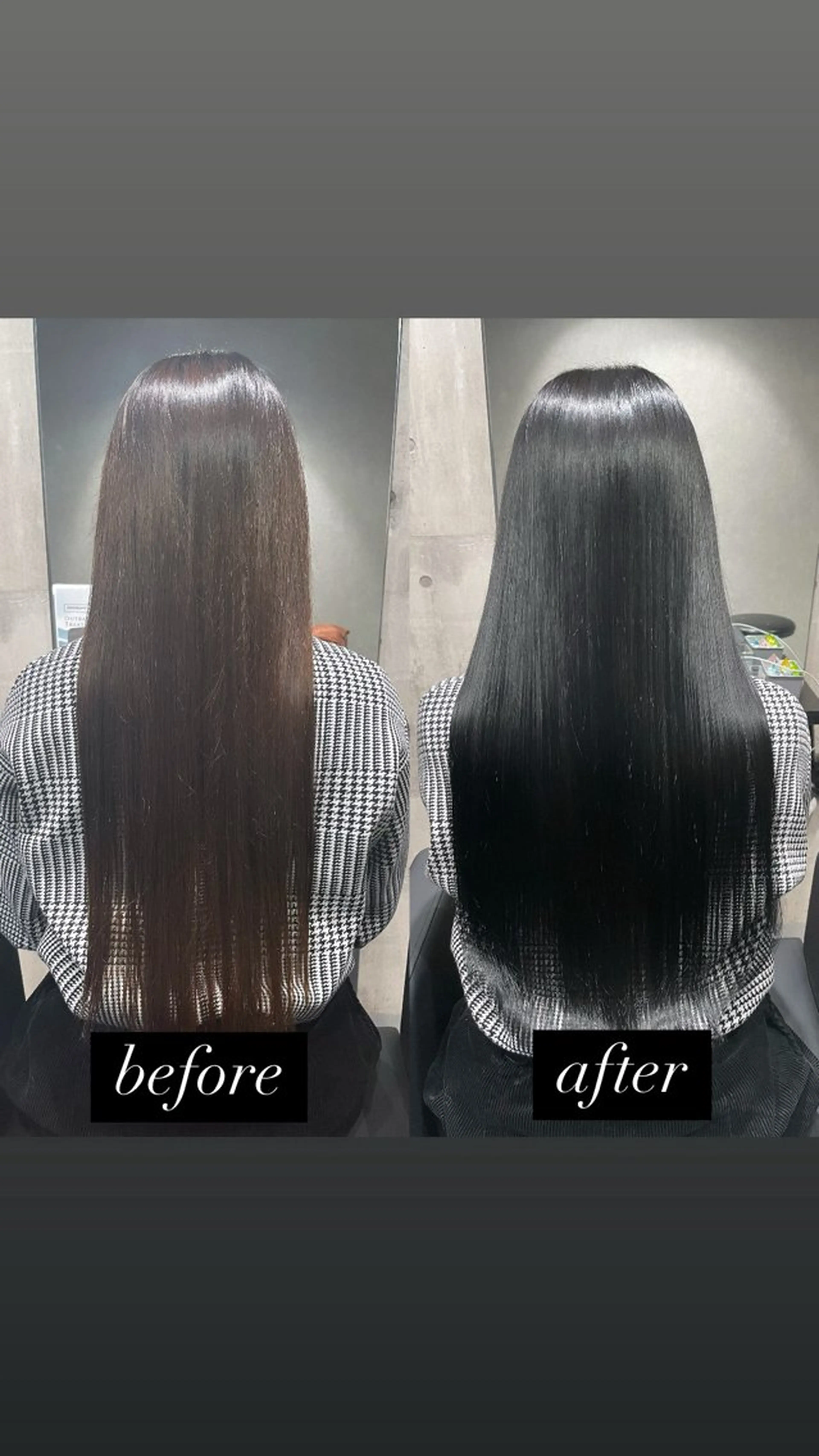 ロング カラー ダークグレー 髪質改善 トリートメント 髪質改善/艶カラー Hiroakiのヘアスタイル