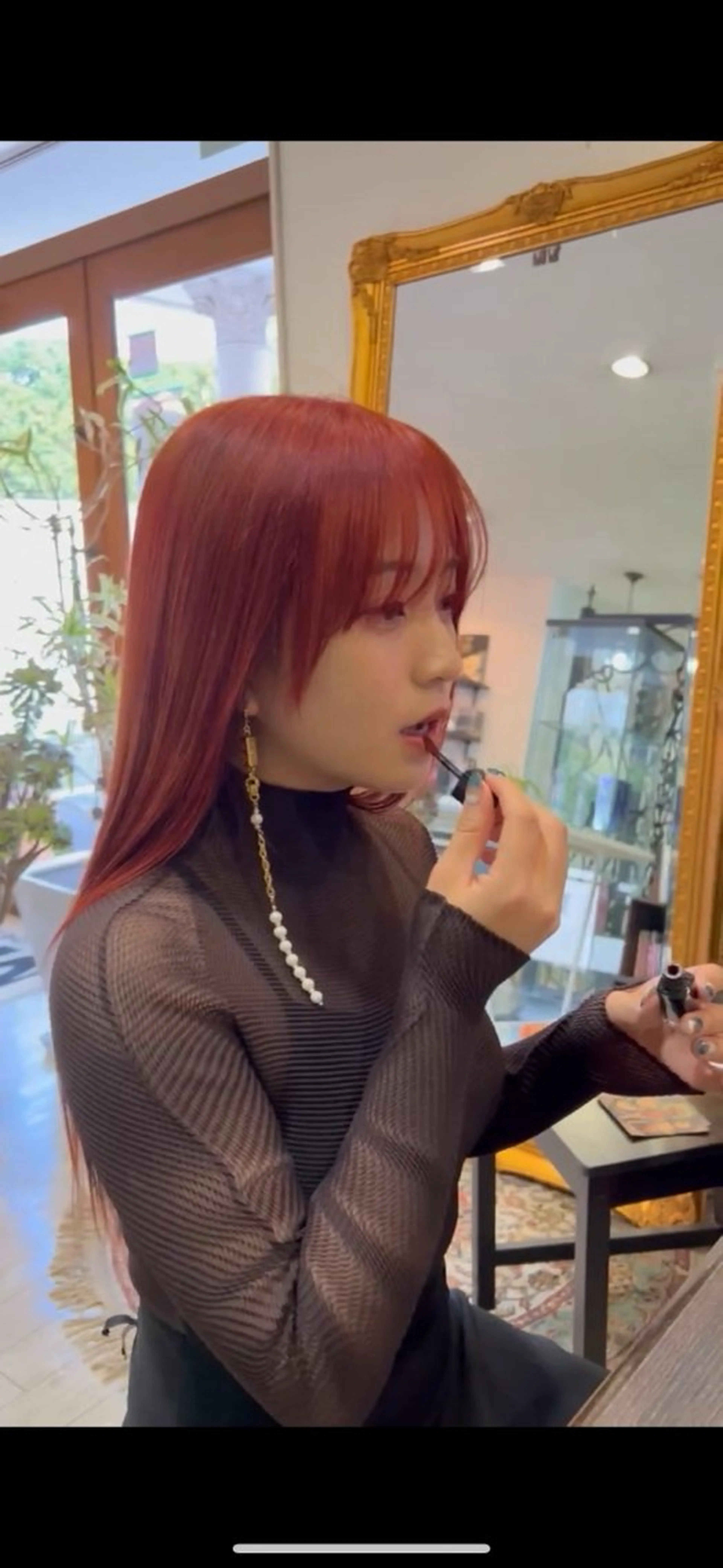 セミロング カット ヘアカラー 極上髪質改善 宮内開星のヘアスタイル