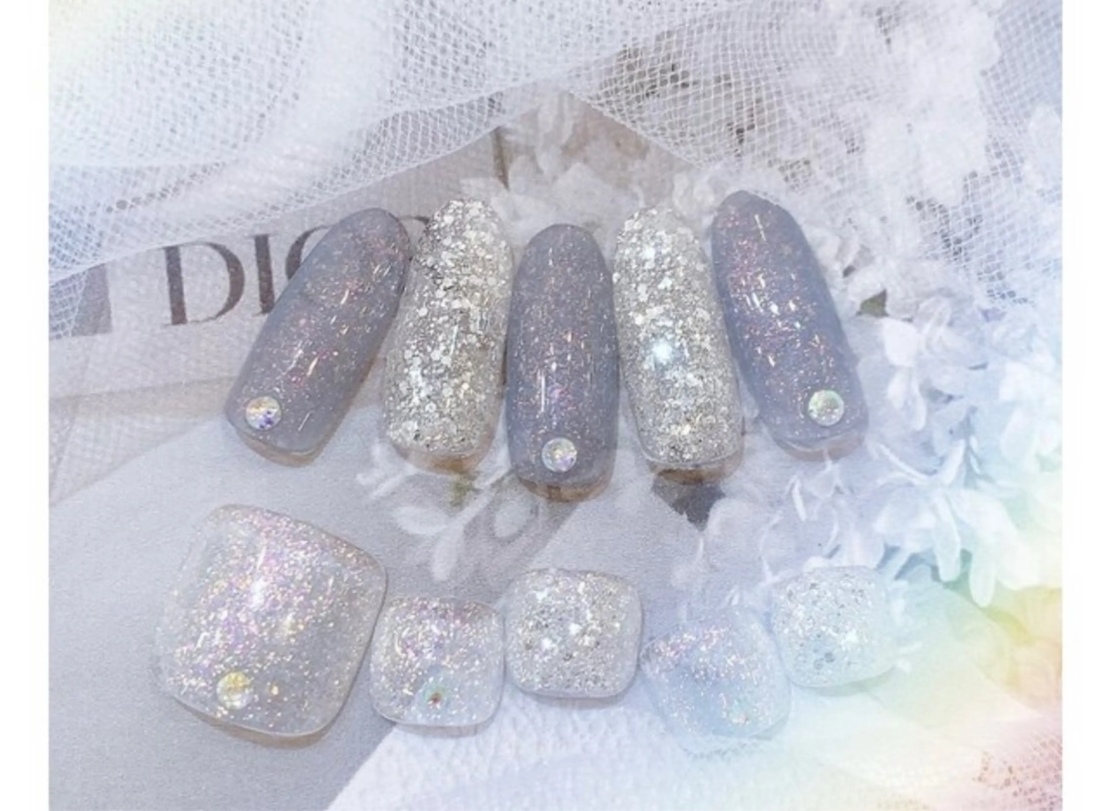 ハンド（ワンカラー）＋フット（ワンカラー）の写真