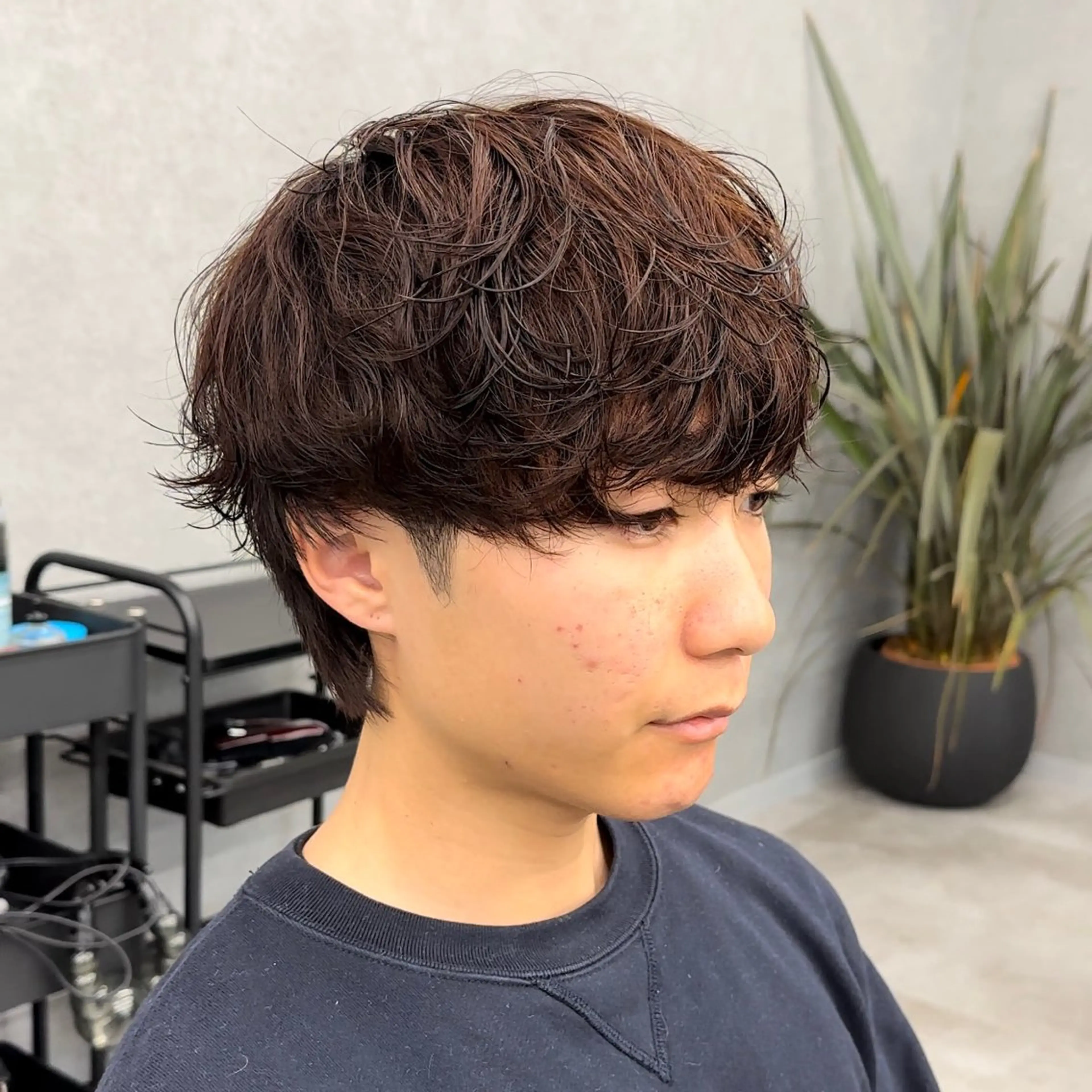 メンズ カット パーマ 🎖️似合わせメンズ パーマ🎖️カネキのヘアスタイル