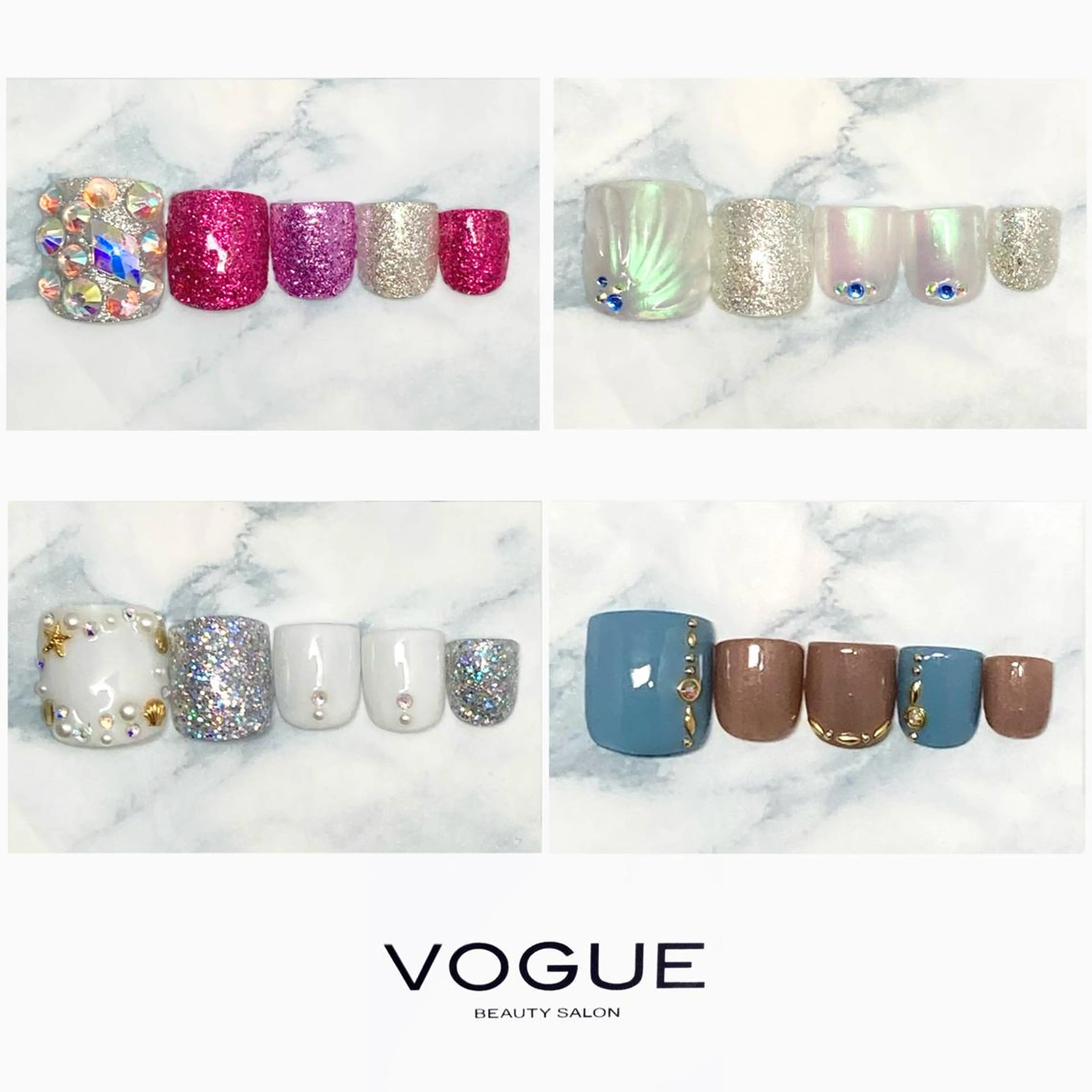 ネイル VOGUE ×SWANのネイルデザイン