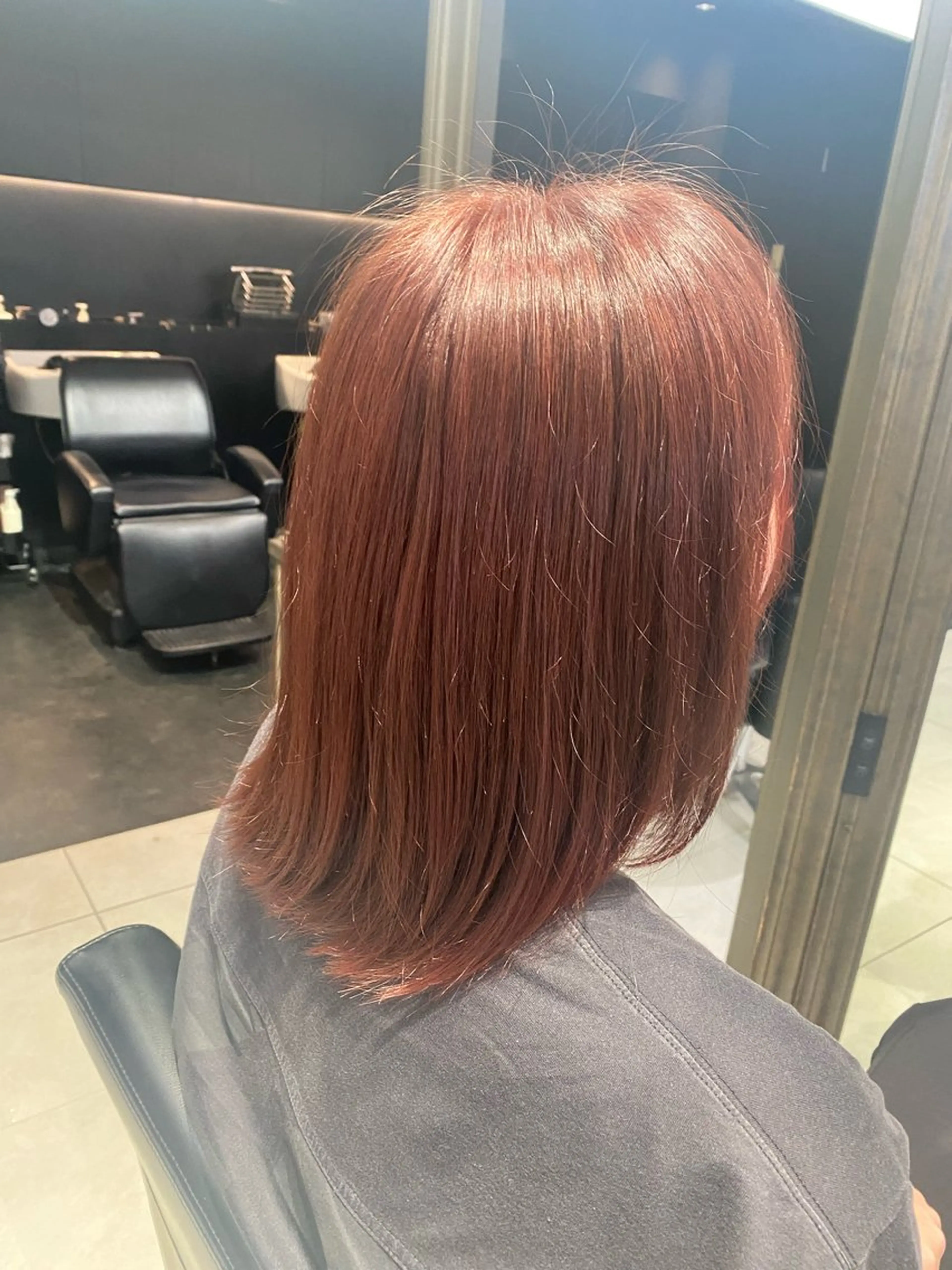 ショート カラー カラー/縮毛矯正 ムロのヘアスタイル