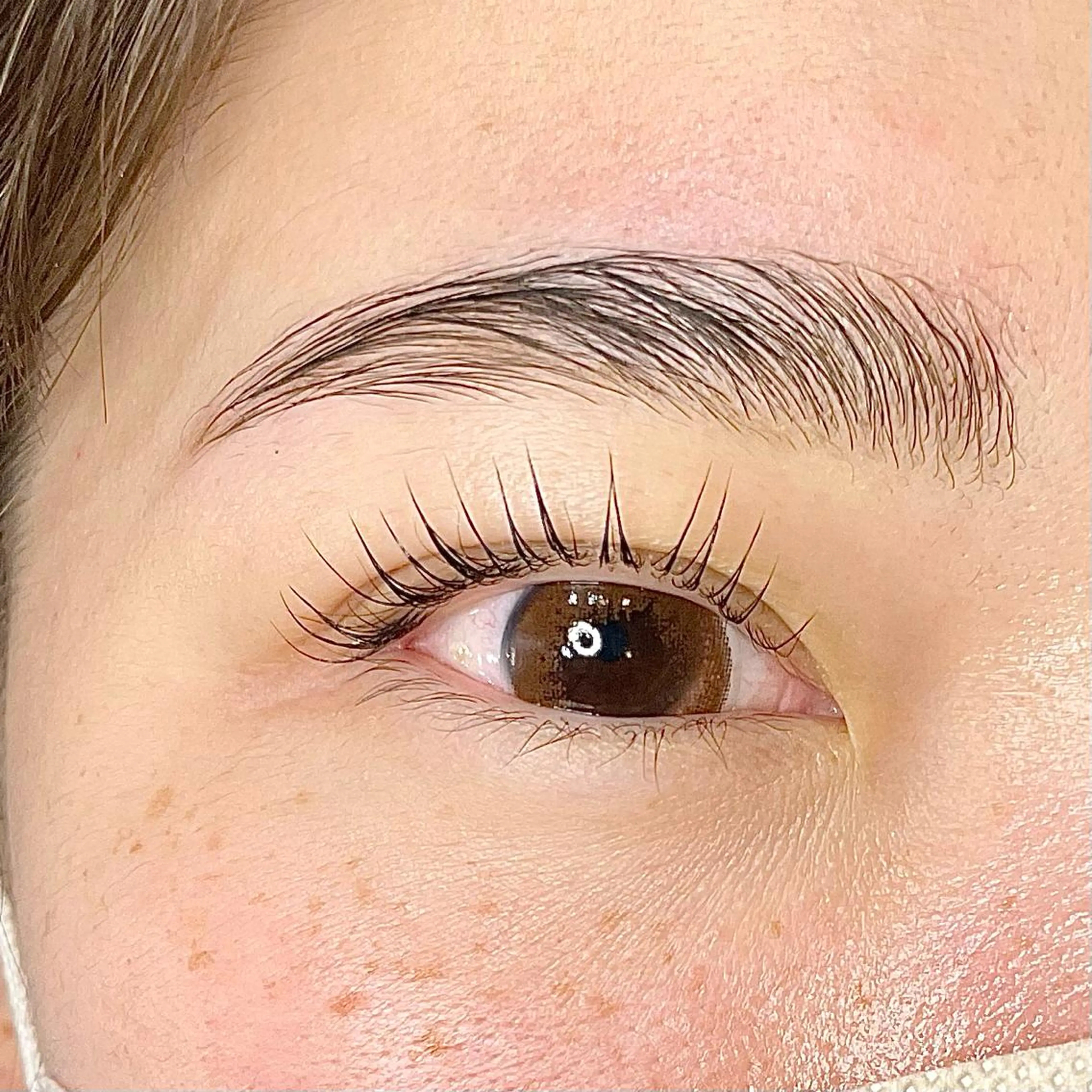 セミロング カラー パーマ ヘアアレンジ メンズ キッズ ネイル マツエク・マツパ アイブロウ パリジェンヌラッシュリフト マツパ nail&eye Aoのマツエク・マツパデザイン