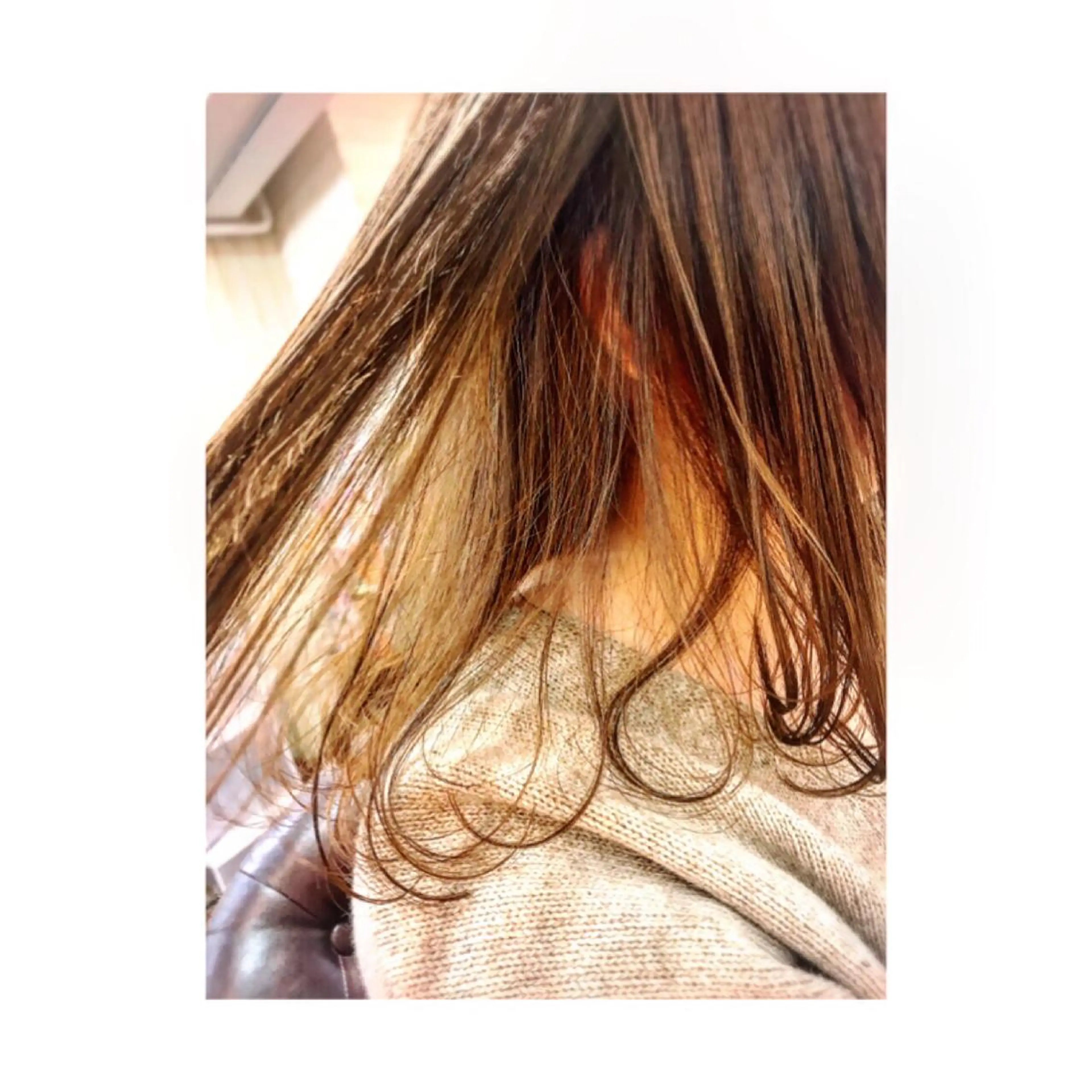 ミディアム カラー ヨシダ トオルのヘアスタイル