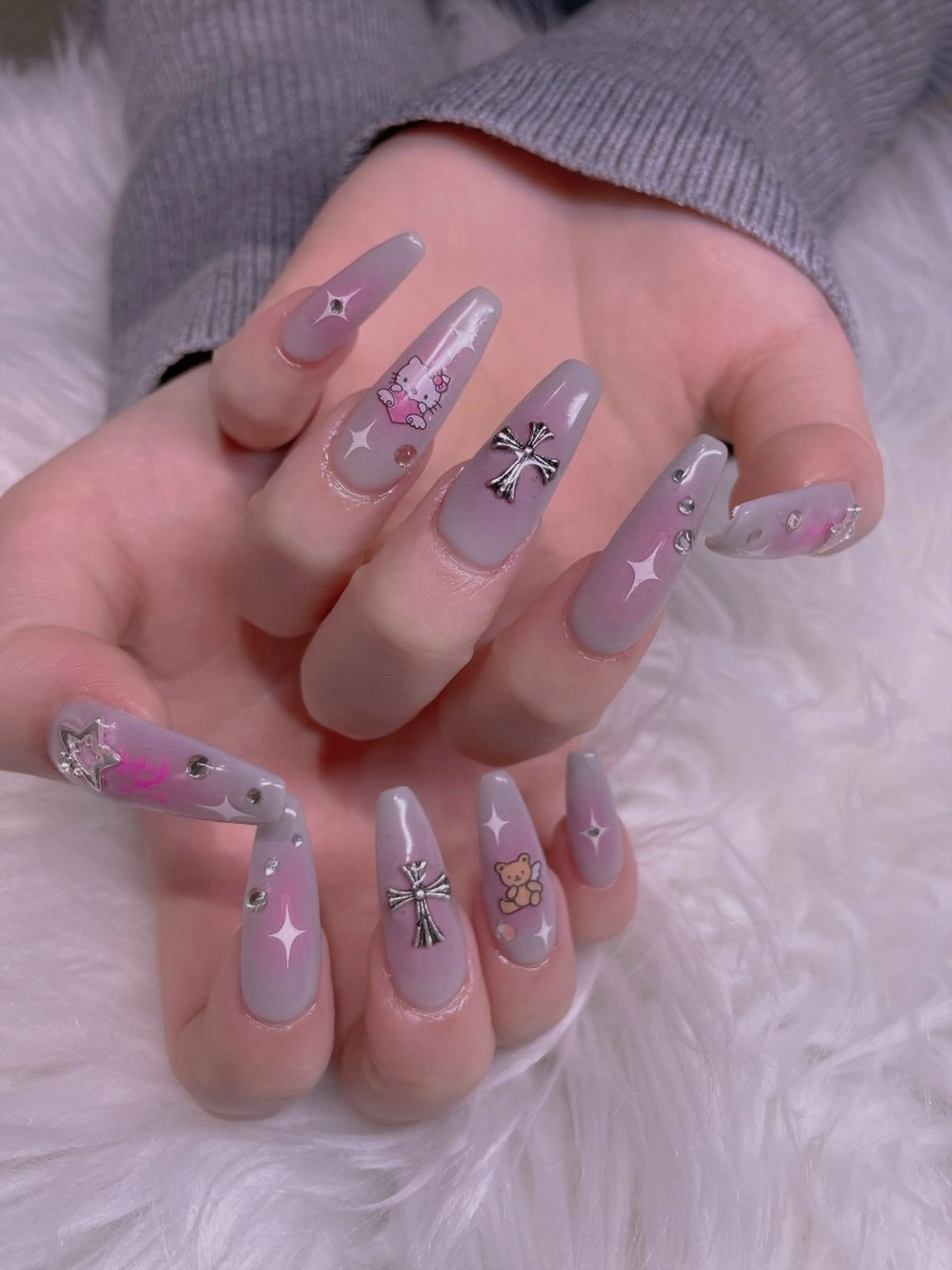 ネイル 長さだし専門店 M2　rikaのネイルデザイン