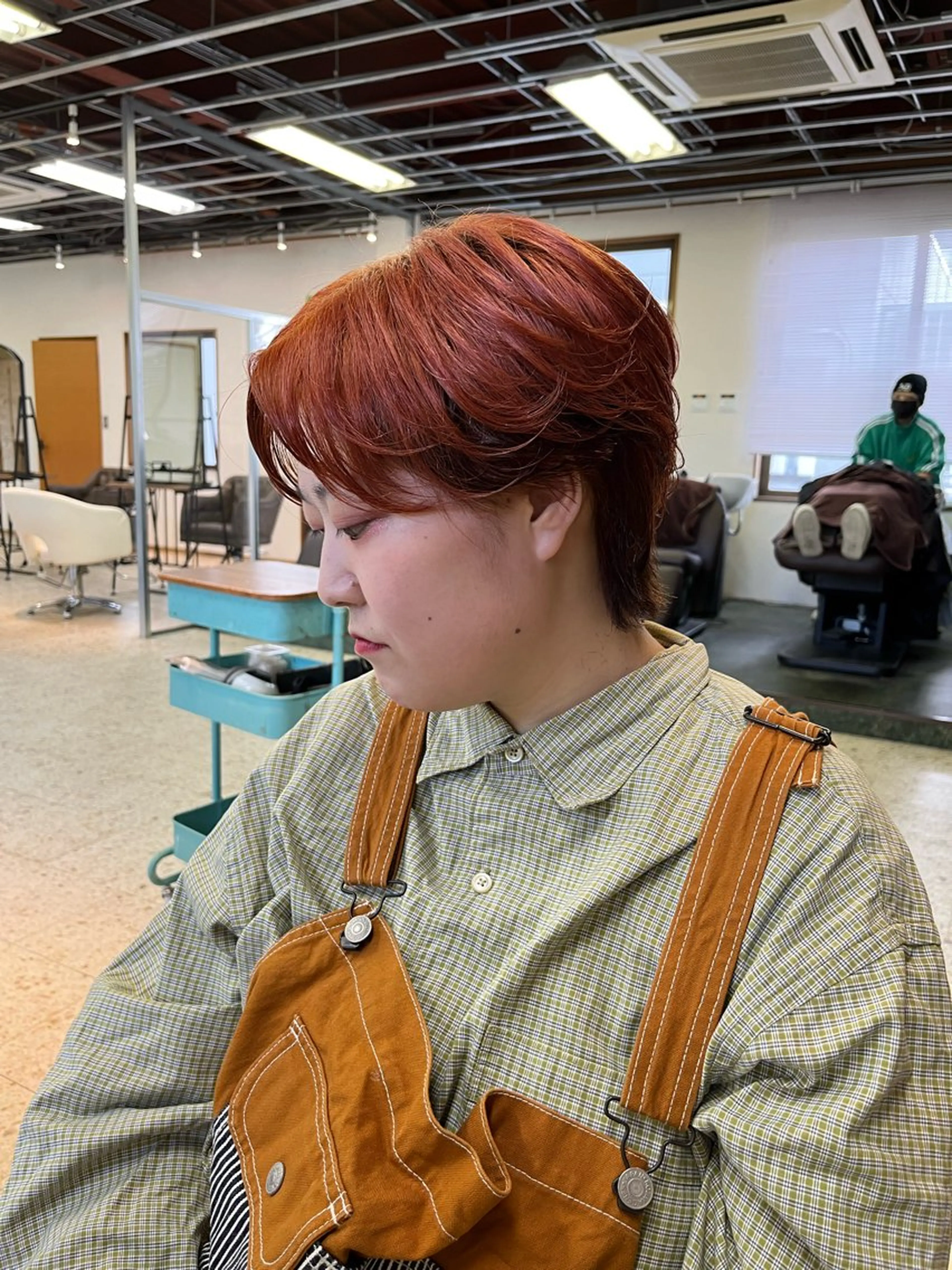 ショート カラー ヘアカラー トリートメント 韓国ヘア🇰🇷 RYOTAのヘアスタイル