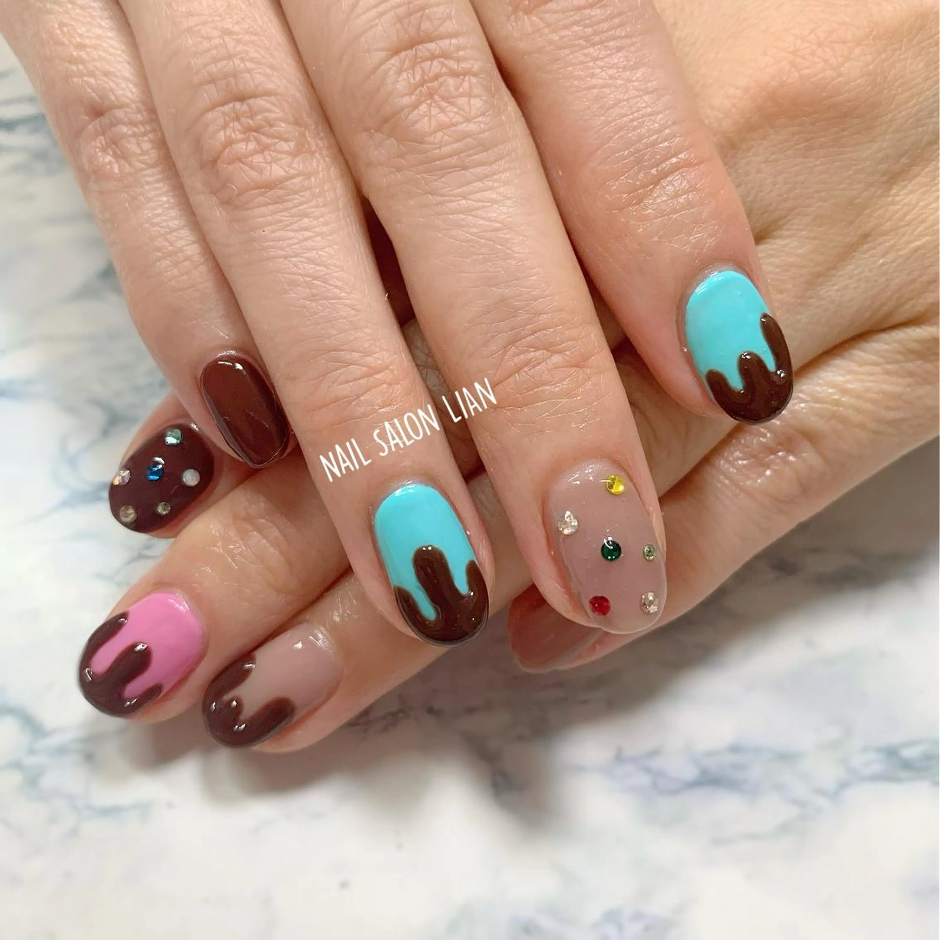 ネイル ハンドネイル NailSalon LiAnのネイルデザイン
