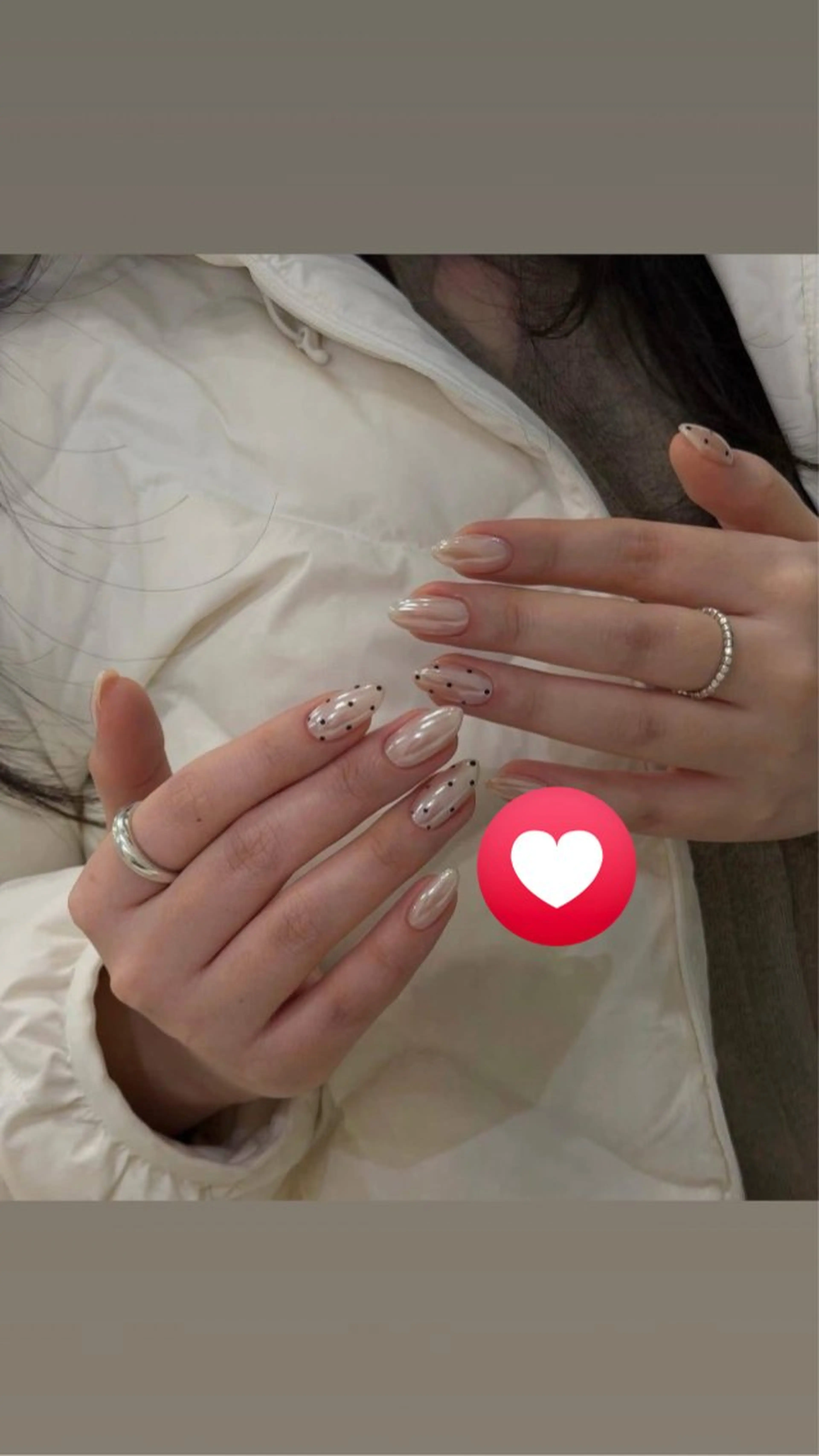 ネイル ハンドネイル Ribbonnail staffのネイルデザイン